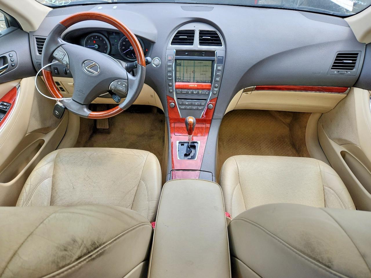 2011 Lexus Es 350 Tan vin: JTHBK1EGXB2467186