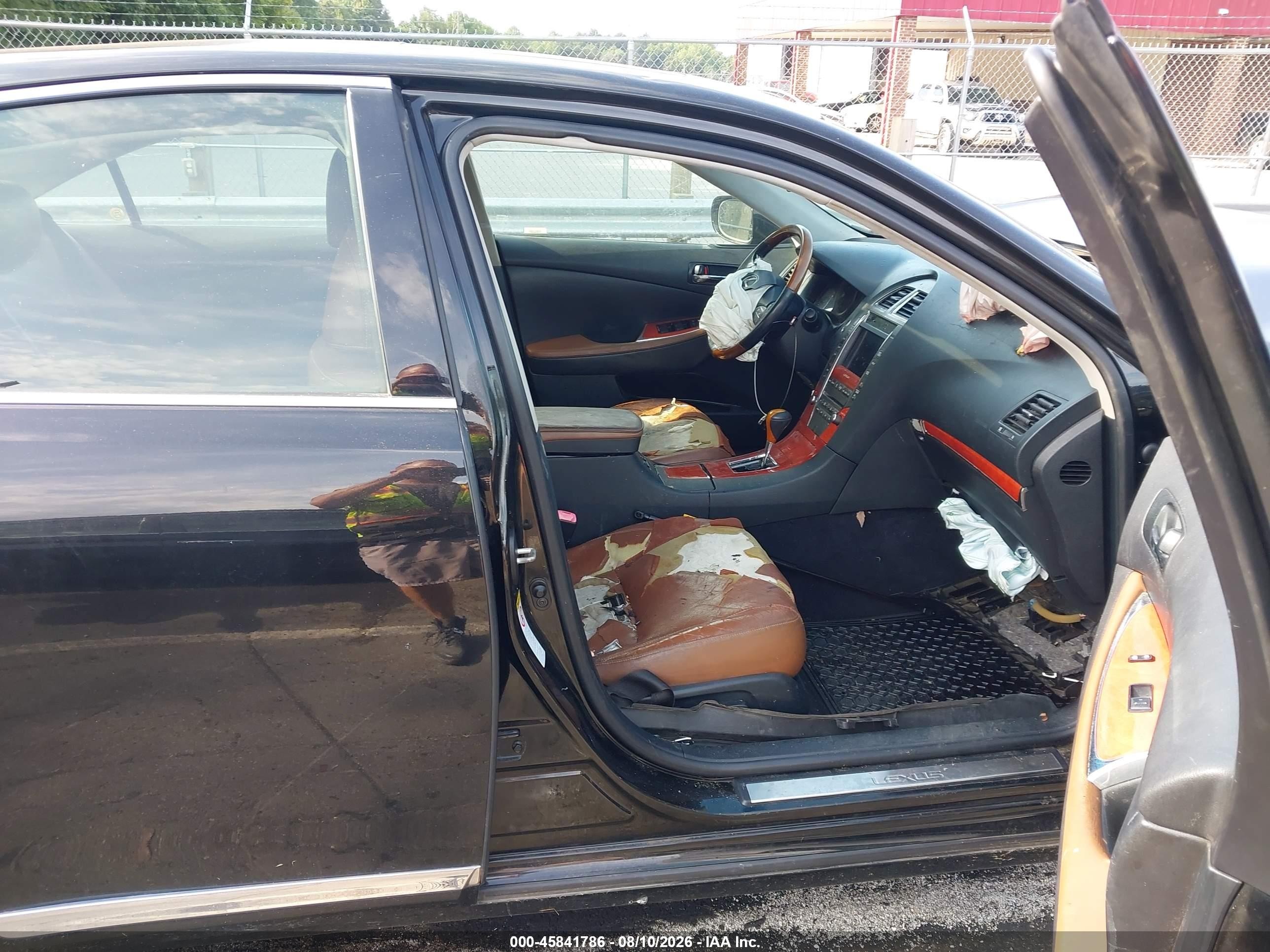 2012 Lexus Es 350   Black vin: JTHBK1EGXC2482787