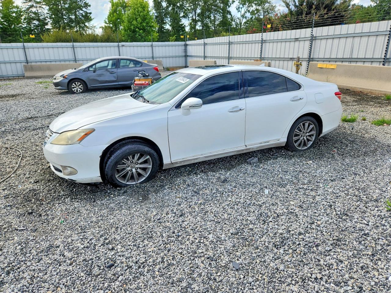 2012 Lexus Es 350 White vin: JTHBK1EGXC2486399