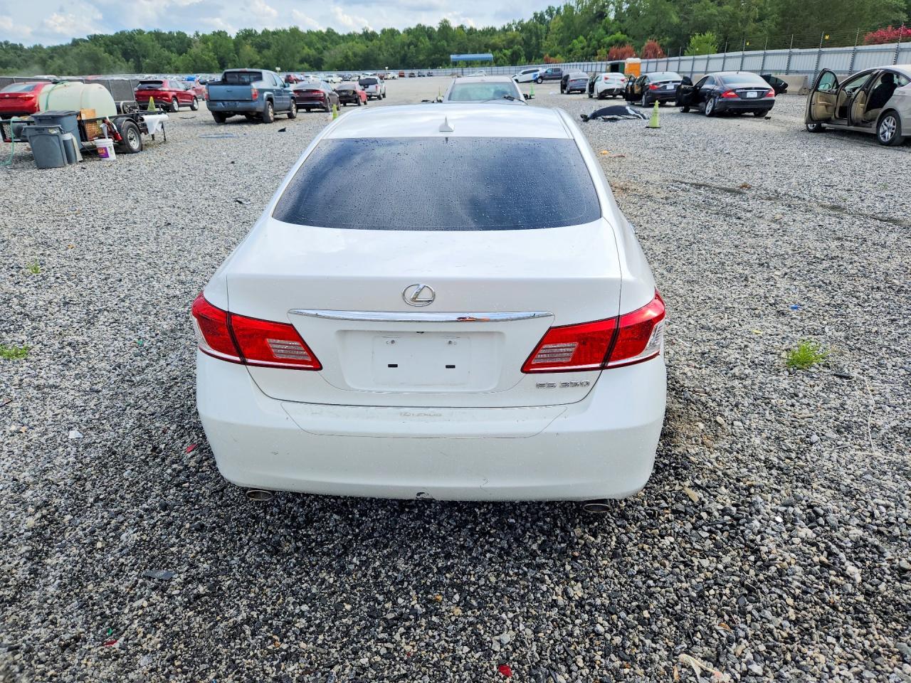 2012 Lexus Es 350 White vin: JTHBK1EGXC2486399