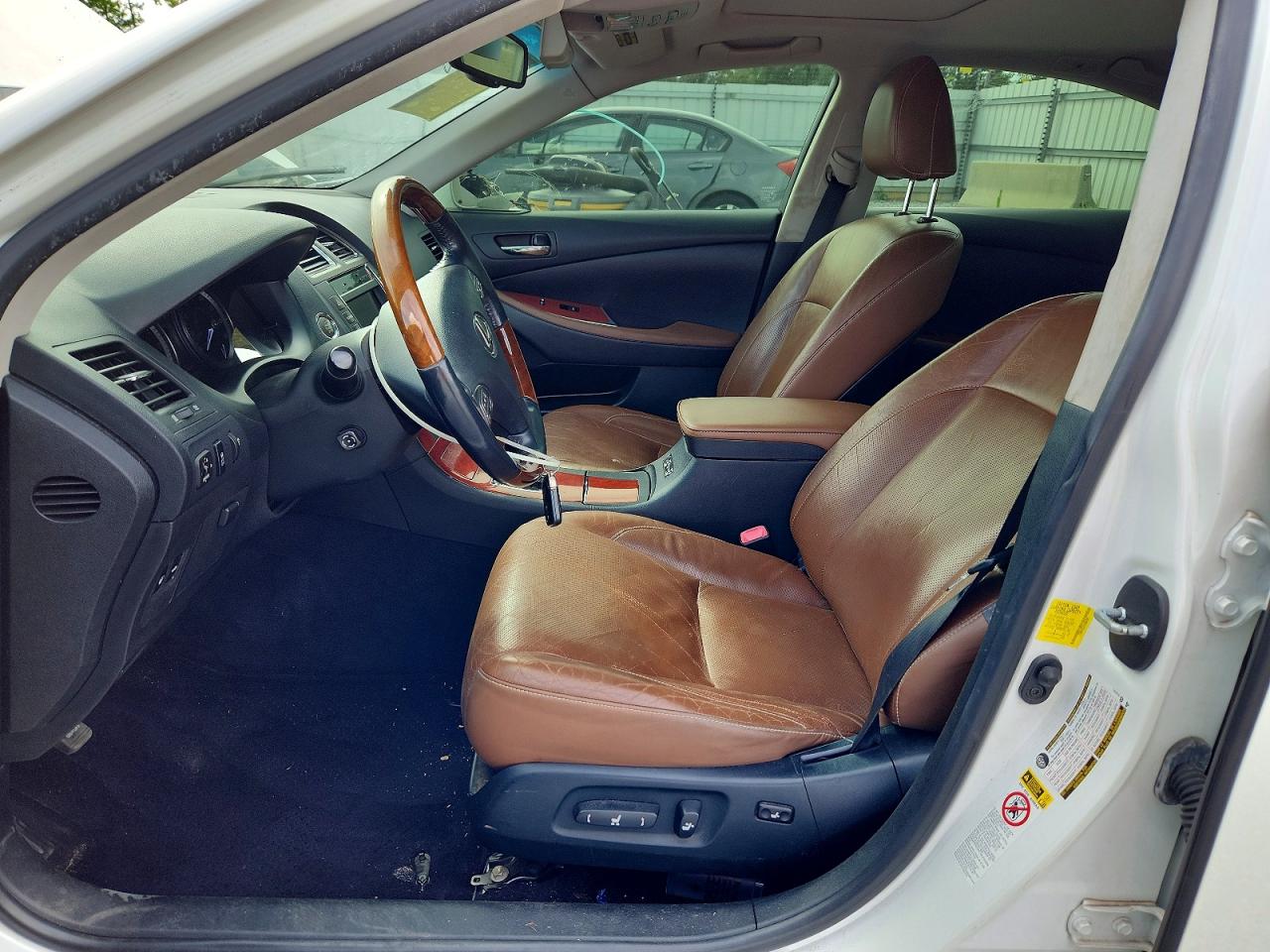 2012 Lexus Es 350 White vin: JTHBK1EGXC2486399