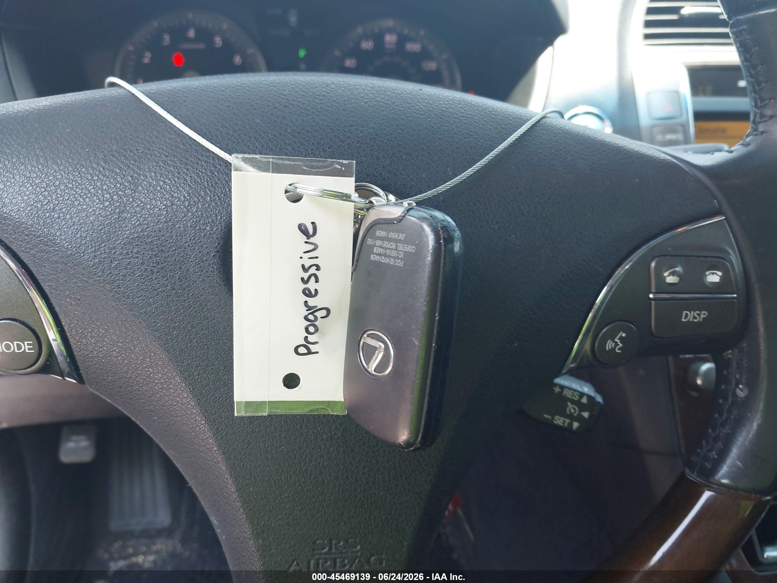 2012 Lexus Es 350   Black vin: JTHBK1EGXC2487309