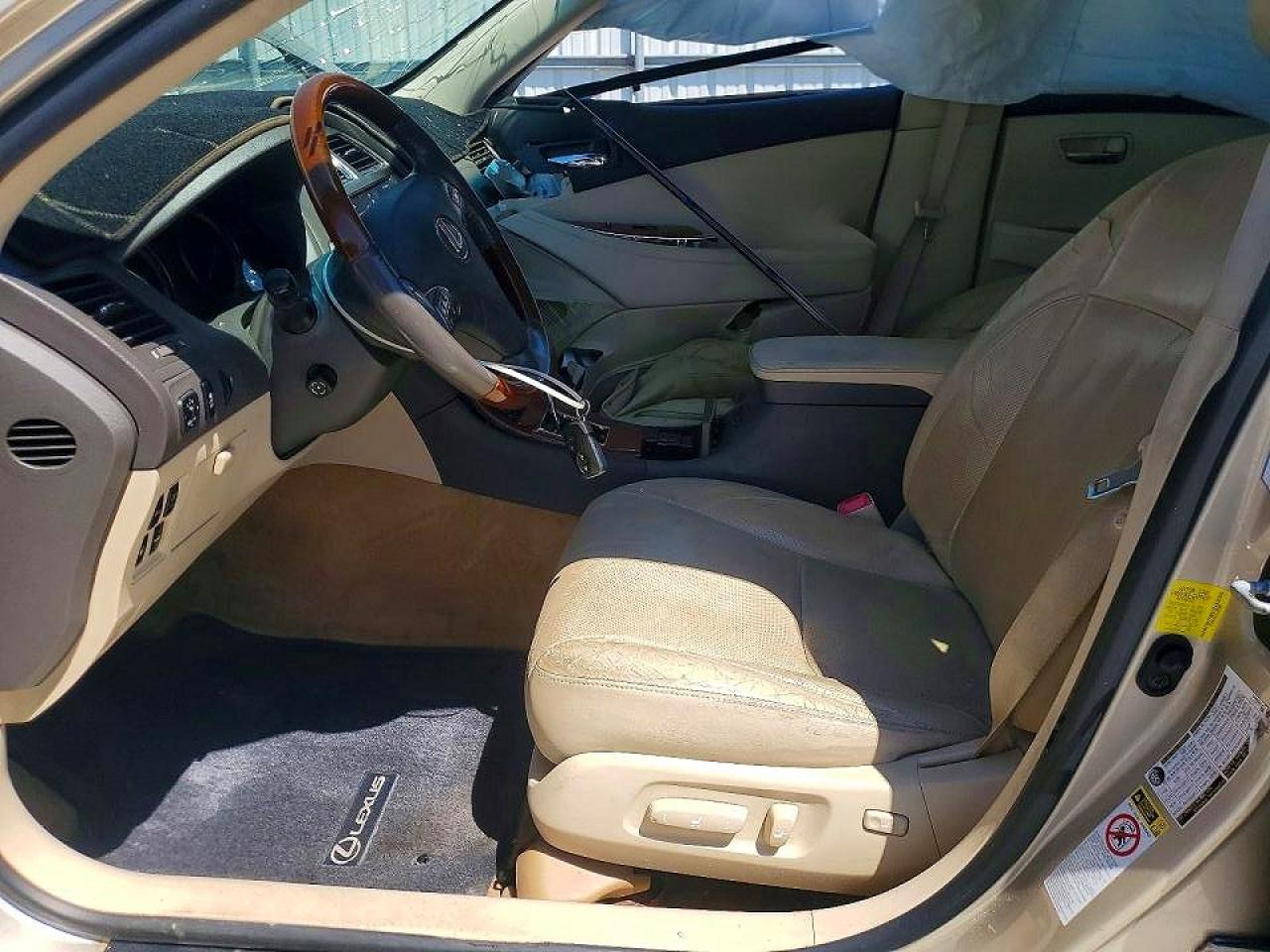 2012 Lexus Es 350 Beige vin: JTHBK1EGXC2495085