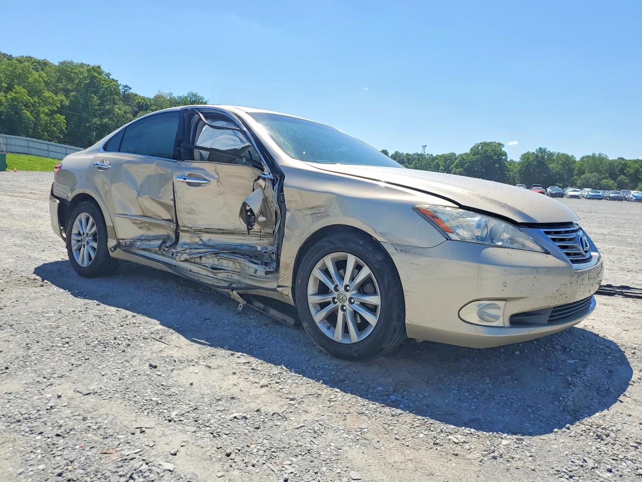 2012 Lexus Es 350 Beige vin: JTHBK1EGXC2495085