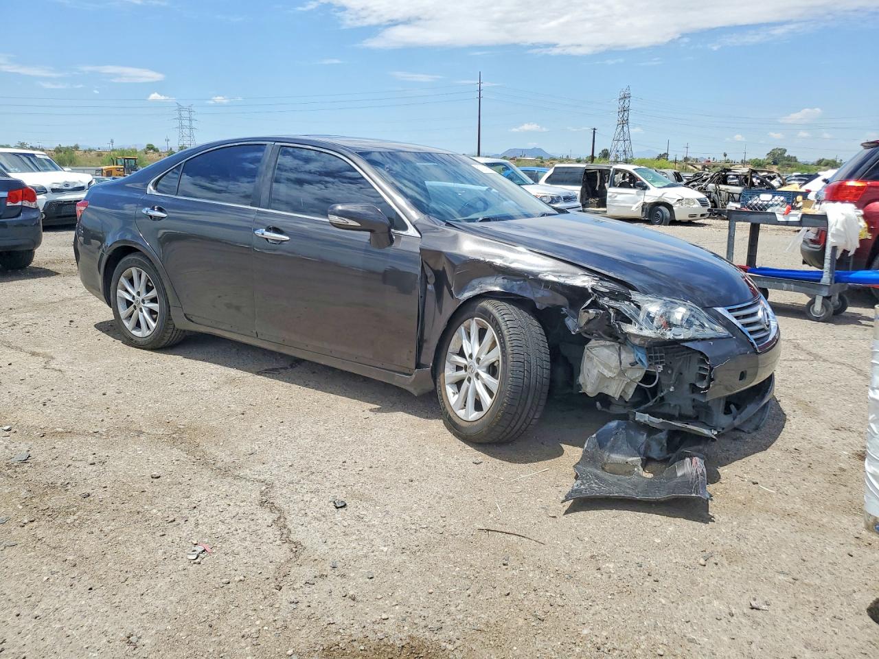 2012 Lexus Es 350 Gray vin: JTHBK1EGXC2497404