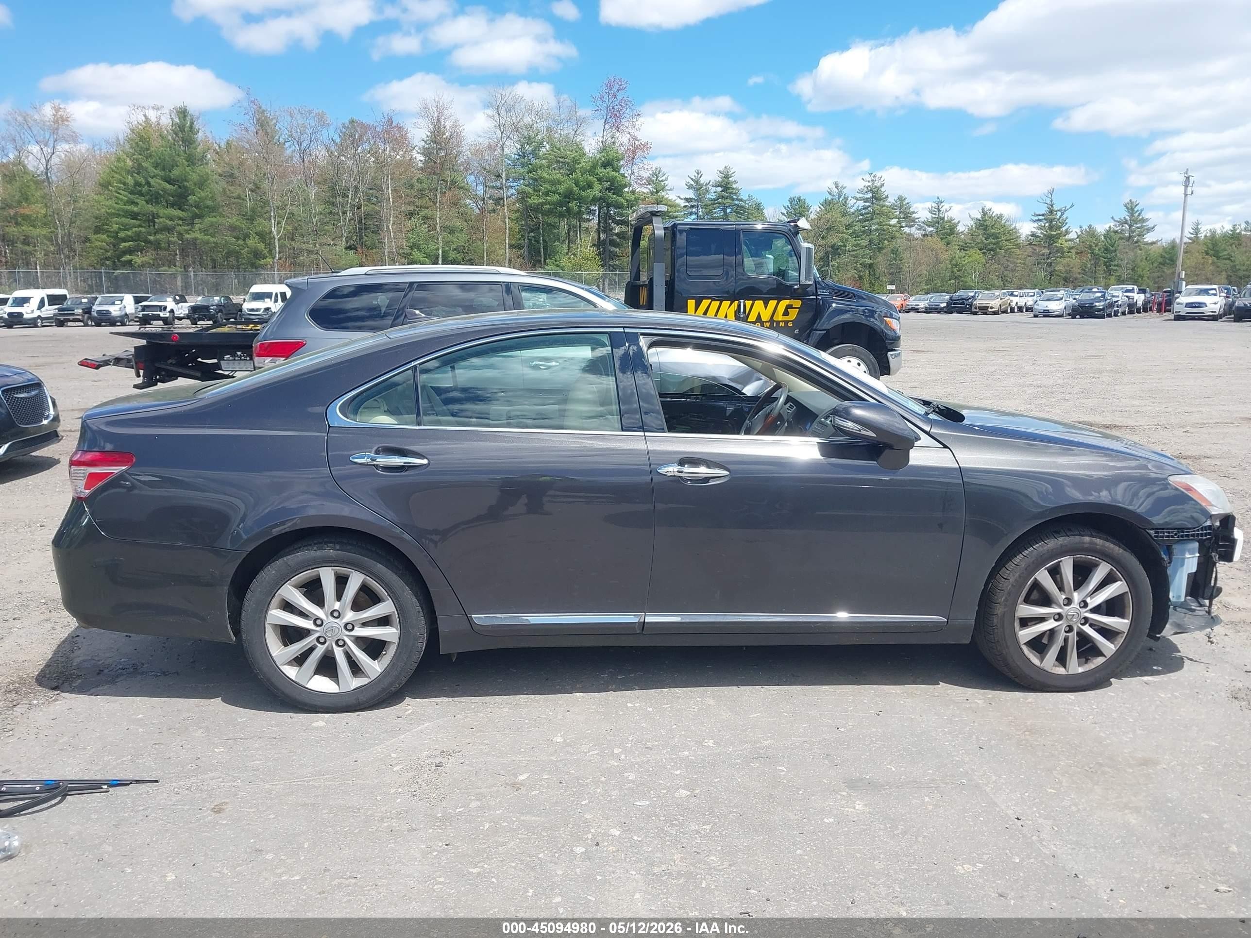 2012 Lexus Es 350   Серый vin: JTHBK1EGXC2499203