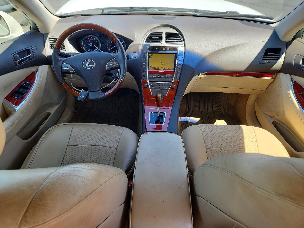 2012 Lexus Es 350 White vin: JTHBK1EGXC2507140