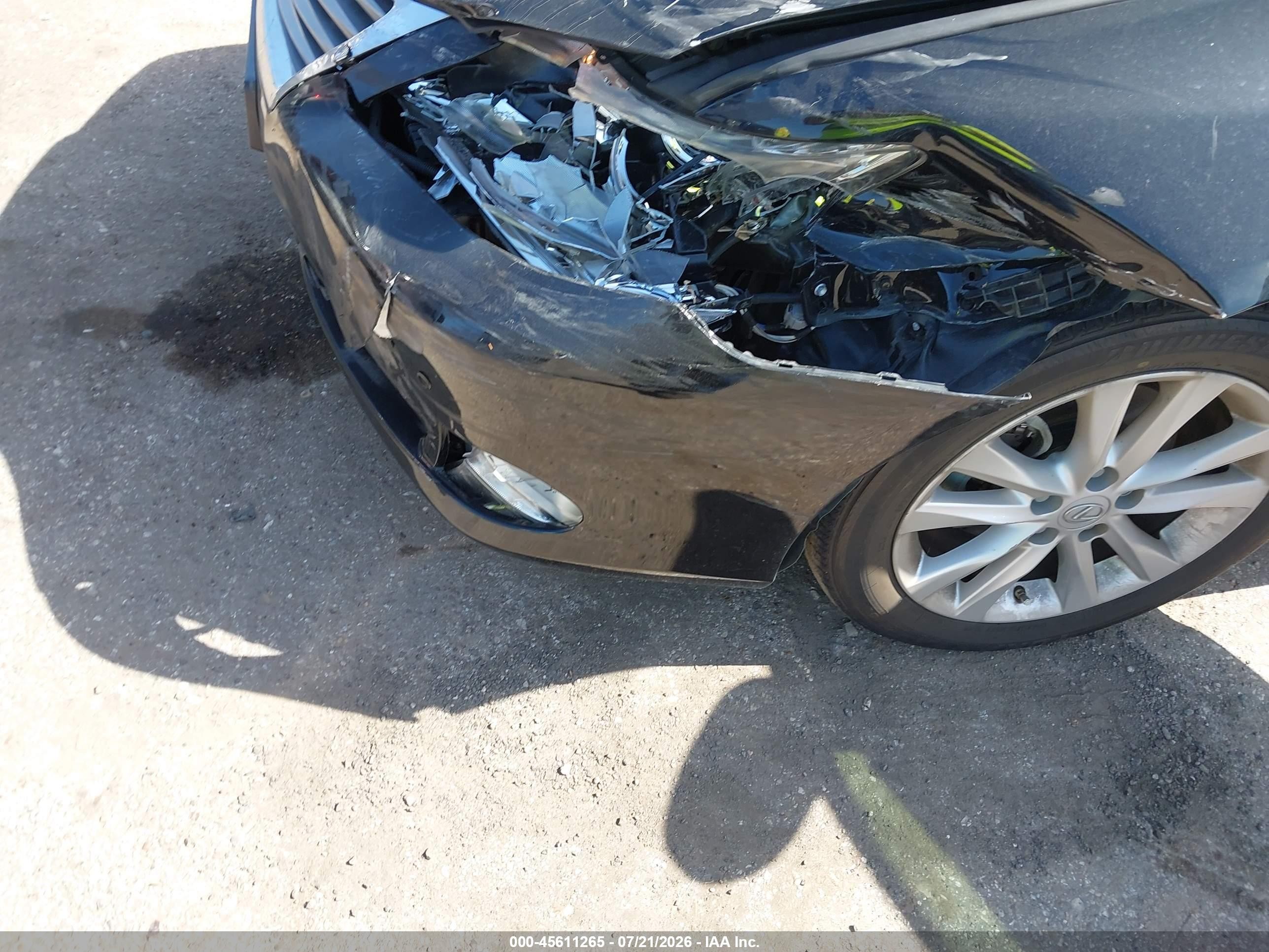 2012 Lexus Es 350   Black vin: JTHBK1EGXC2511804