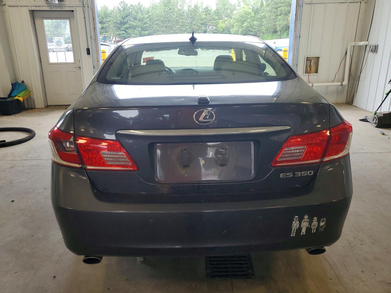 2012 Lexus Es 350 4d Серый vin: JTHBK1EGXC2512886