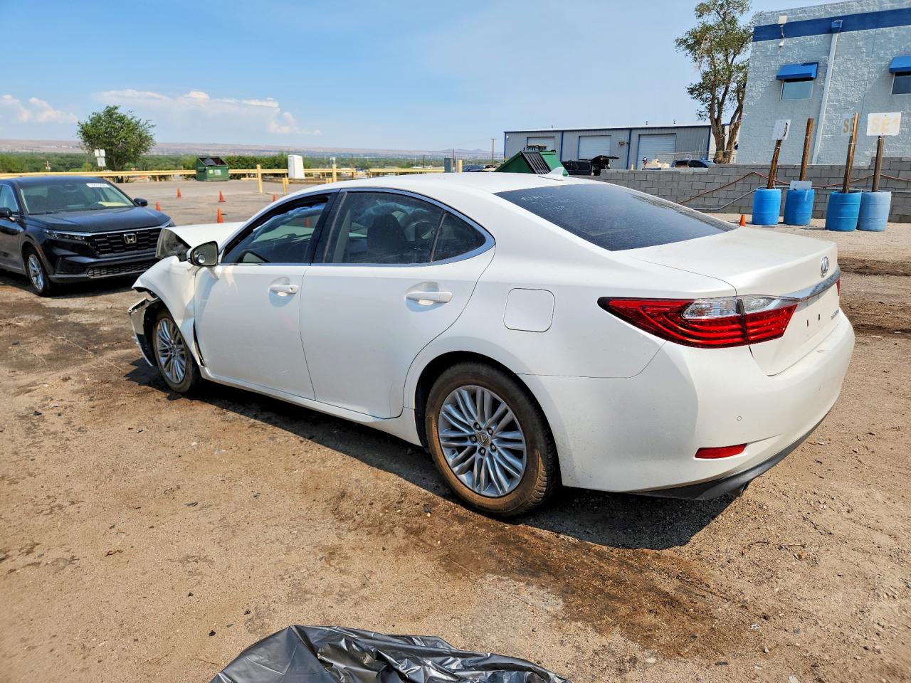 2013 Lexus Es 350 White vin: JTHBK1GG0D2006837