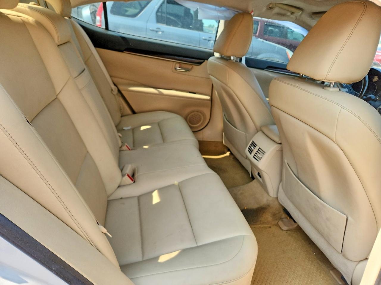 2013 Lexus Es 350 White vin: JTHBK1GG0D2006837
