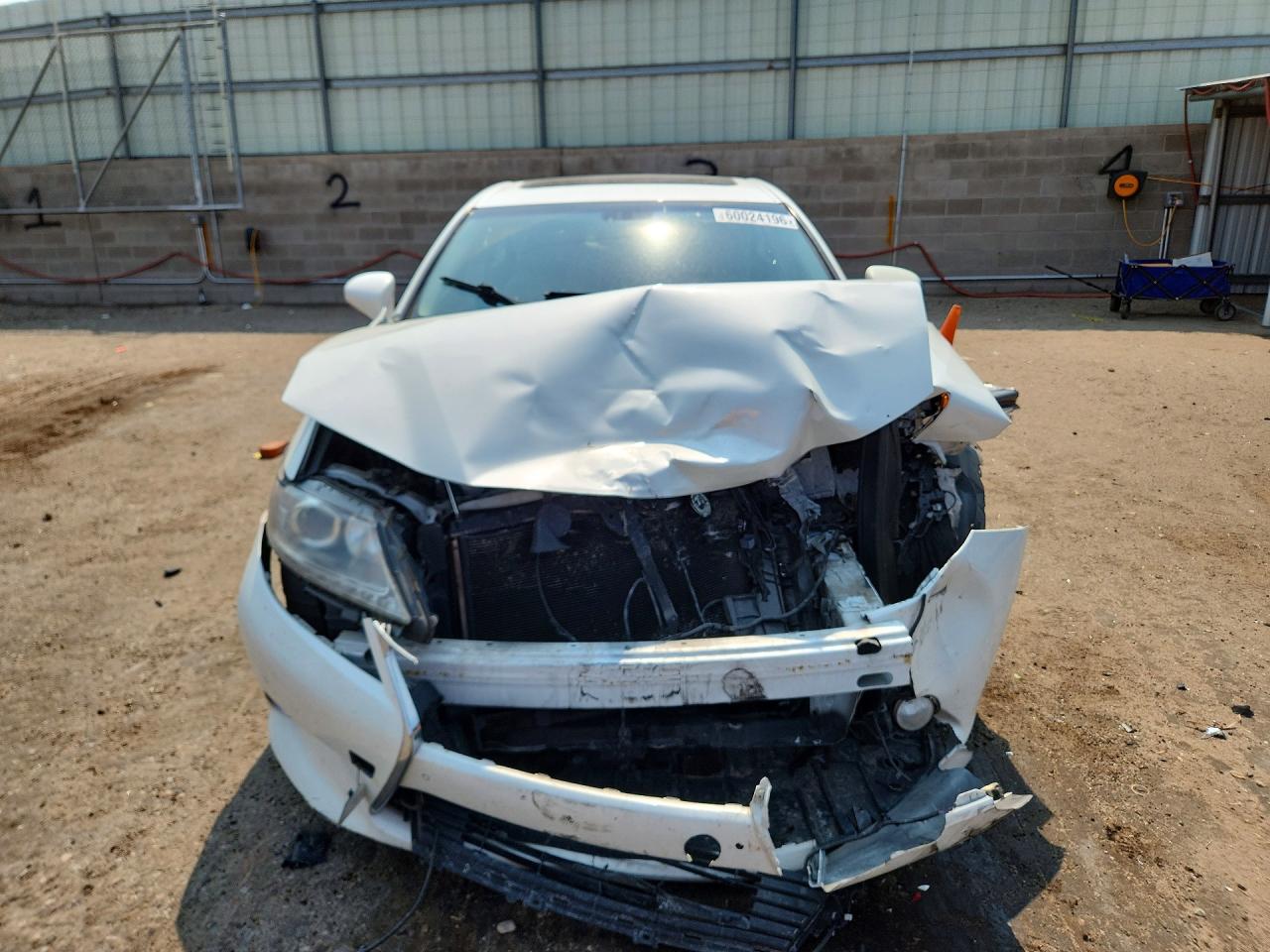 2013 Lexus Es 350 White vin: JTHBK1GG0D2006837