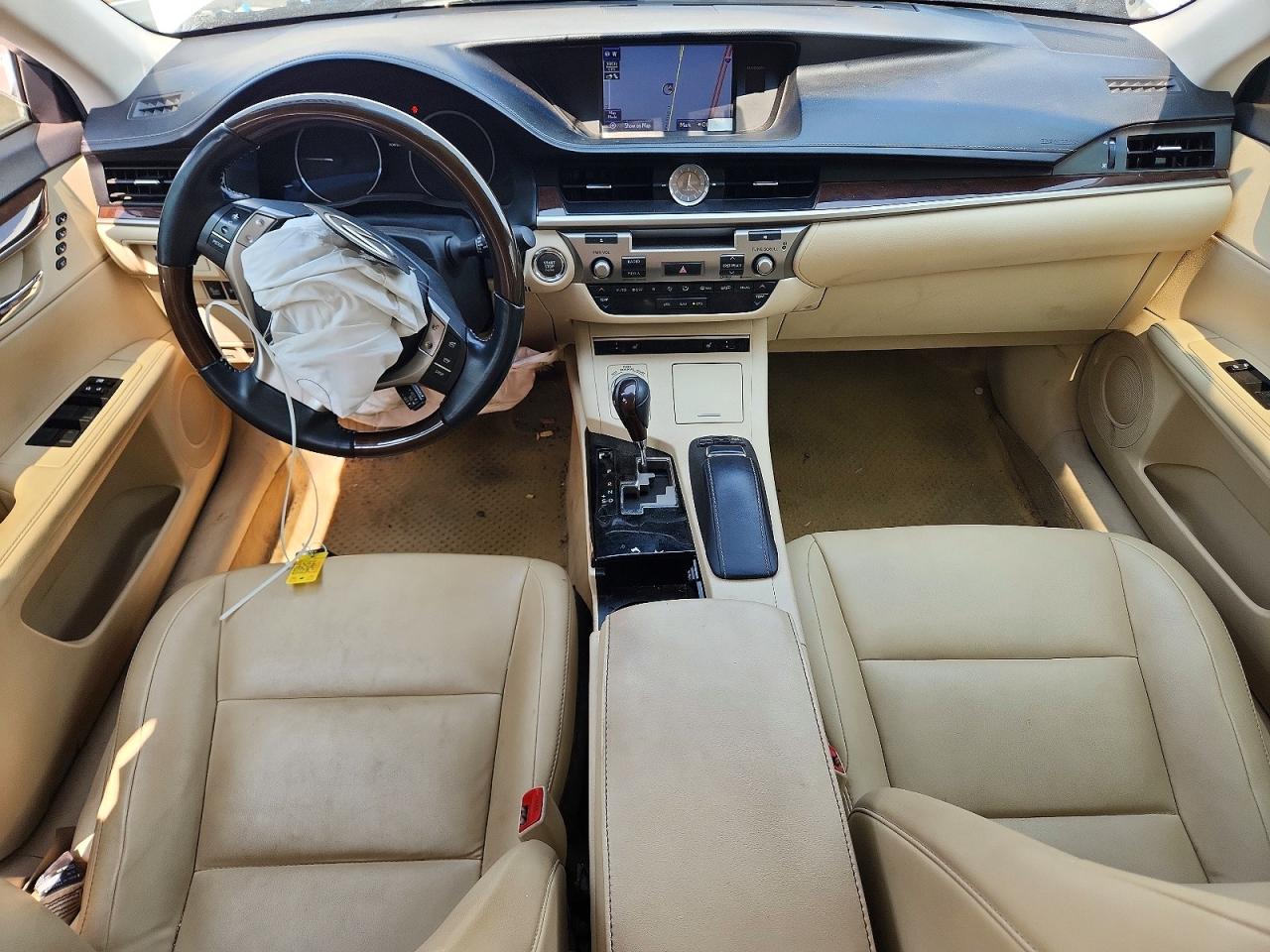 2013 Lexus Es 350 White vin: JTHBK1GG0D2006837