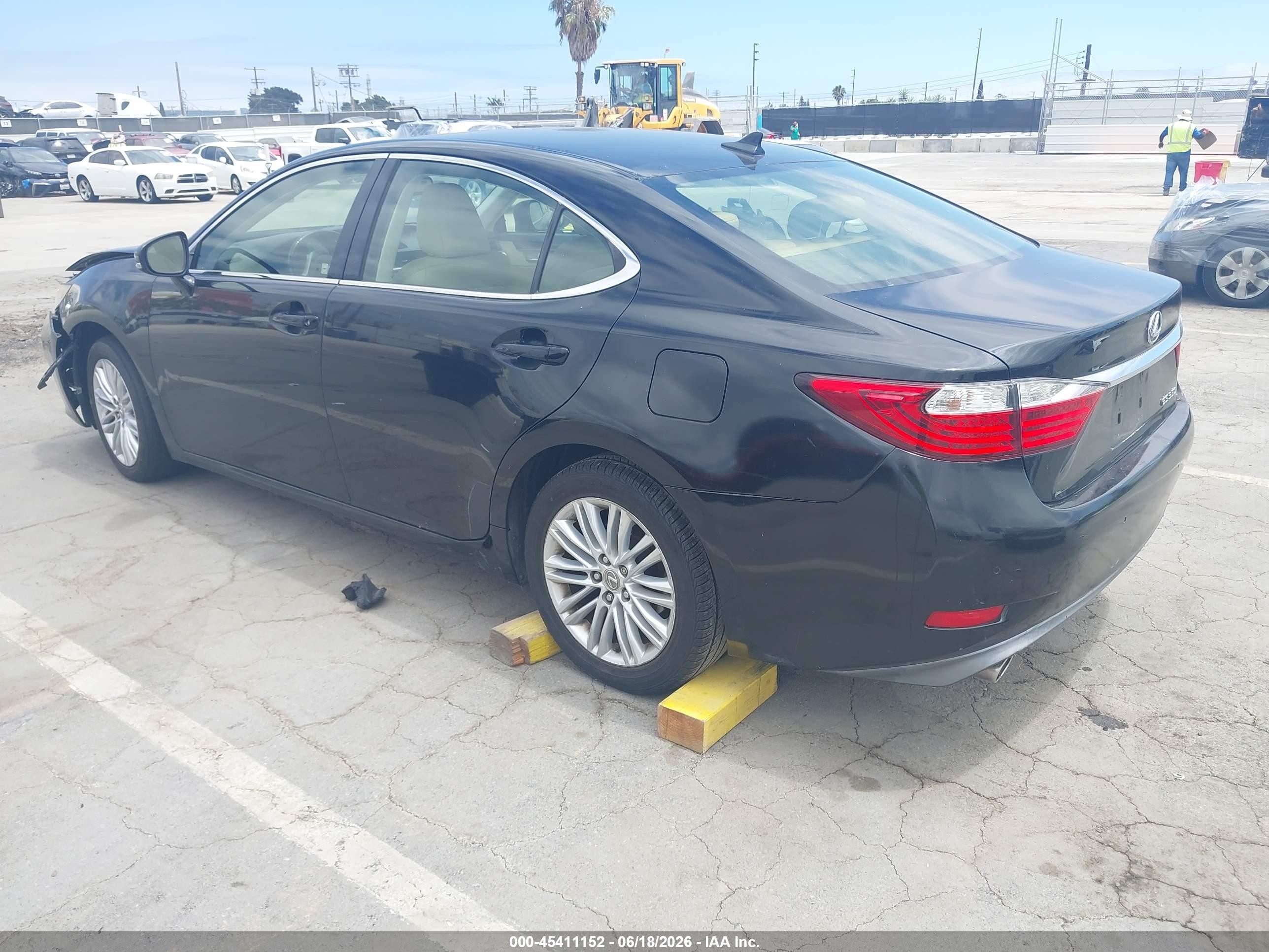 2013 Lexus Es 350   Black vin: JTHBK1GG0D2014601