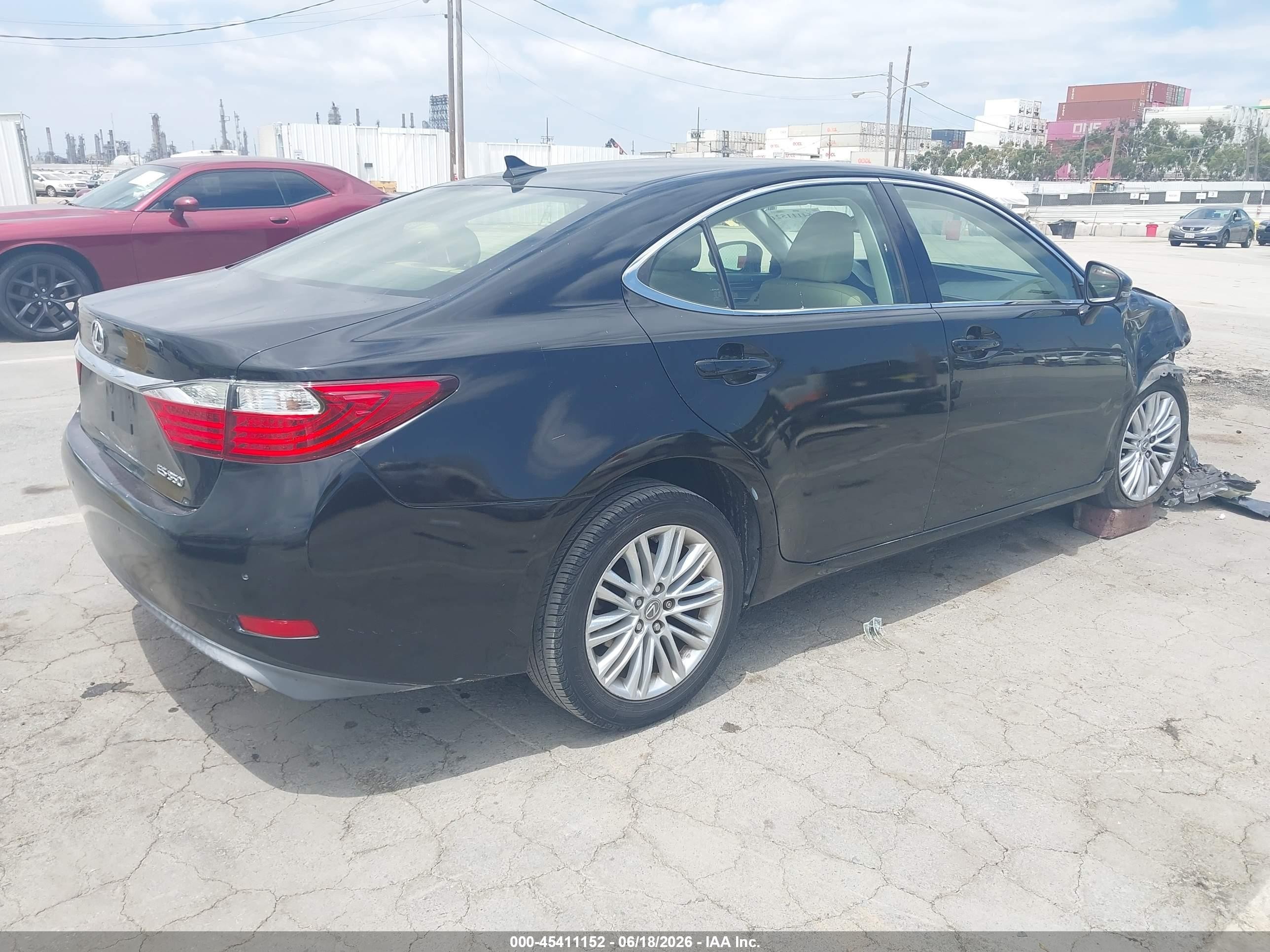 2013 Lexus Es 350   Black vin: JTHBK1GG0D2014601