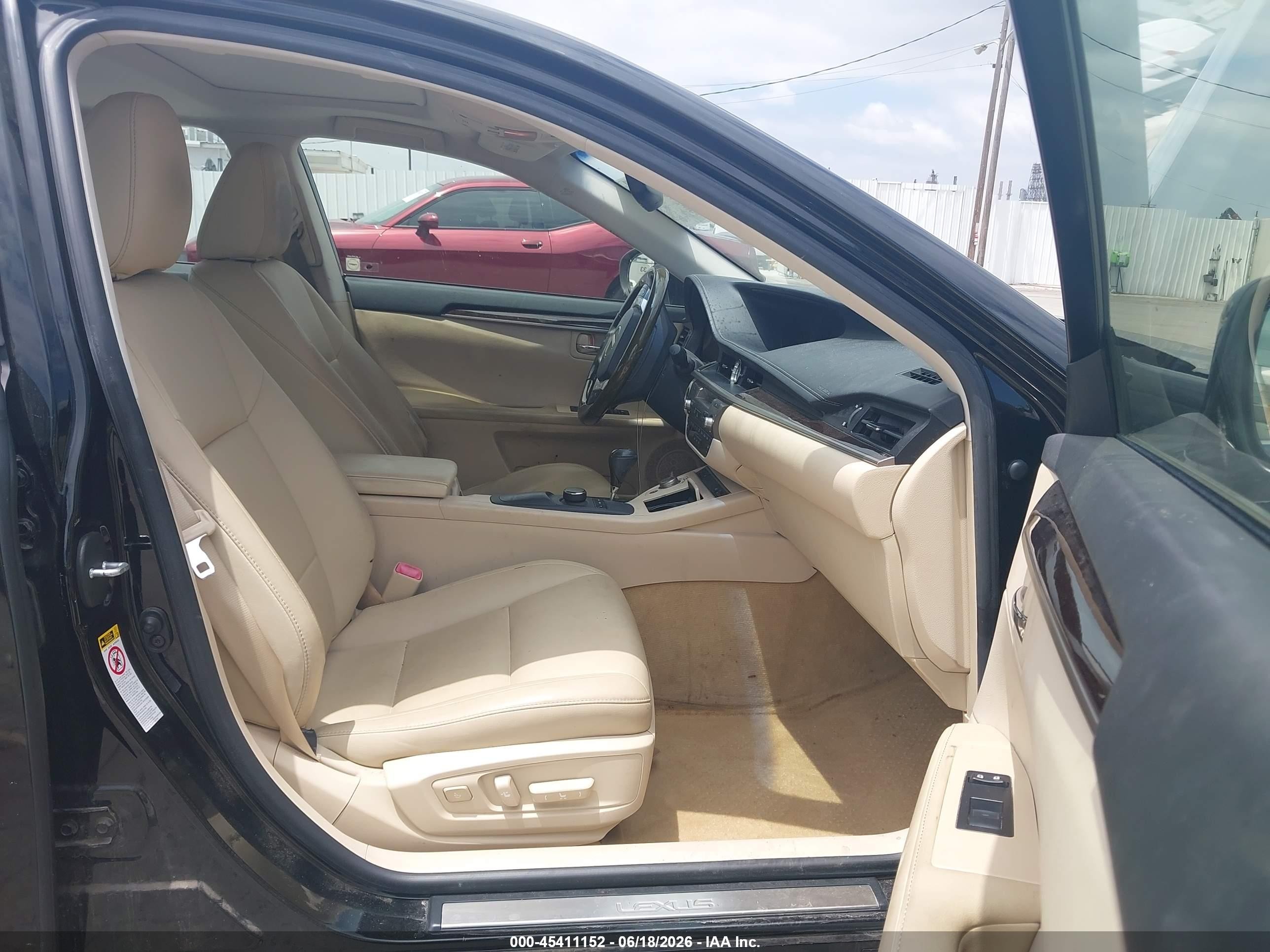 2013 Lexus Es 350   Black vin: JTHBK1GG0D2014601