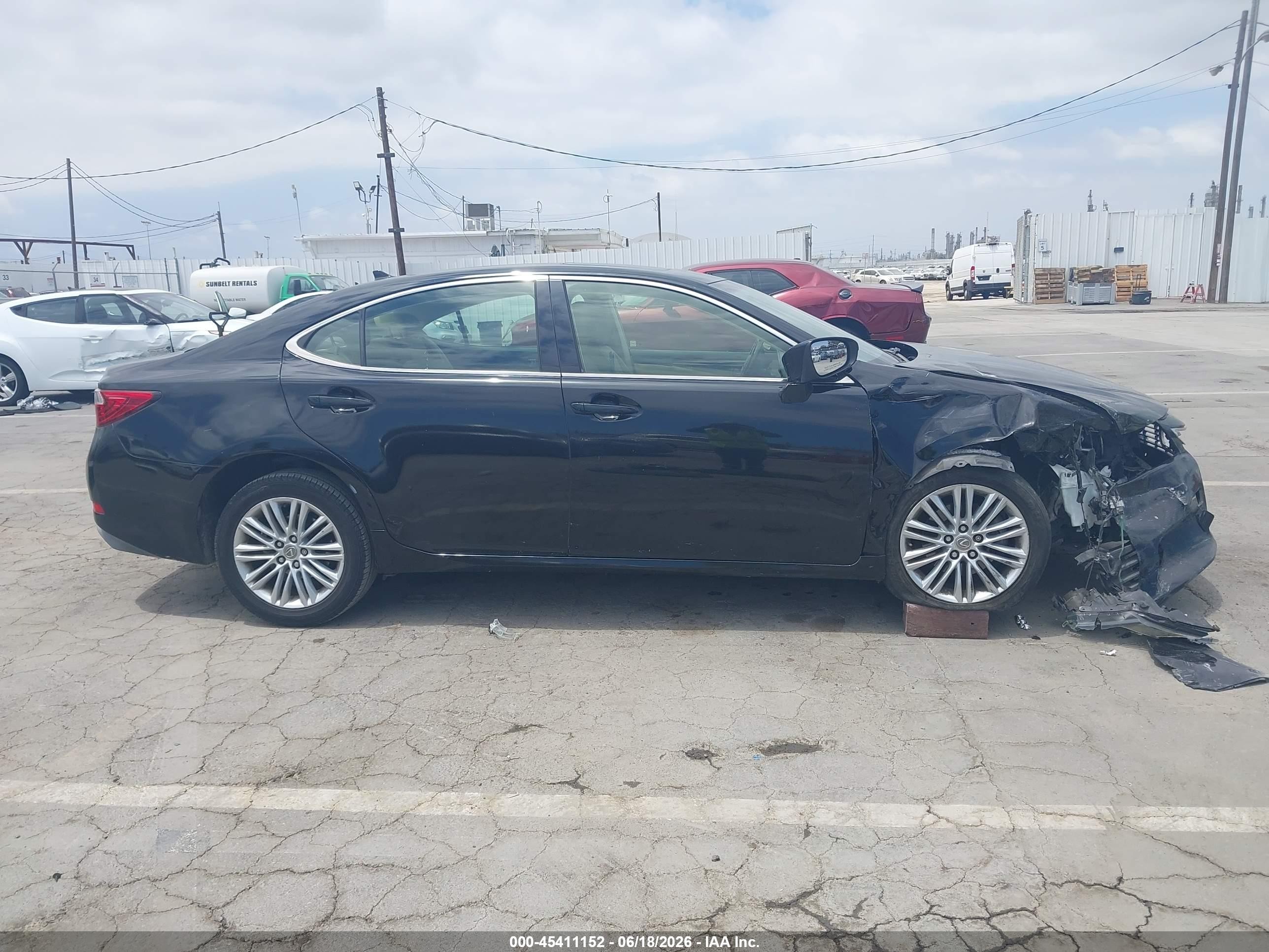 2013 Lexus Es 350   Black vin: JTHBK1GG0D2014601