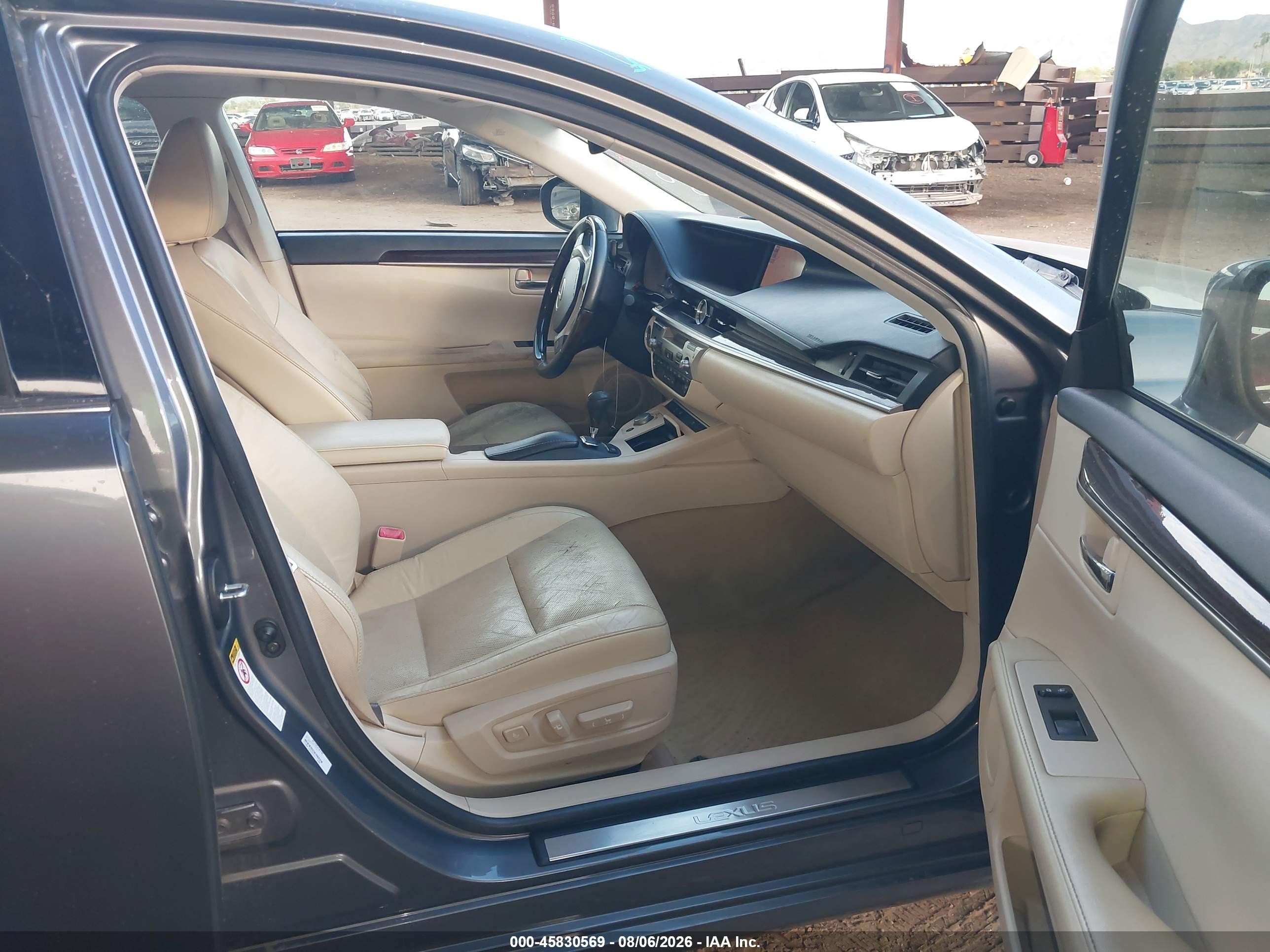 2013 Lexus Es 350   Gray vin: JTHBK1GG0D2017496