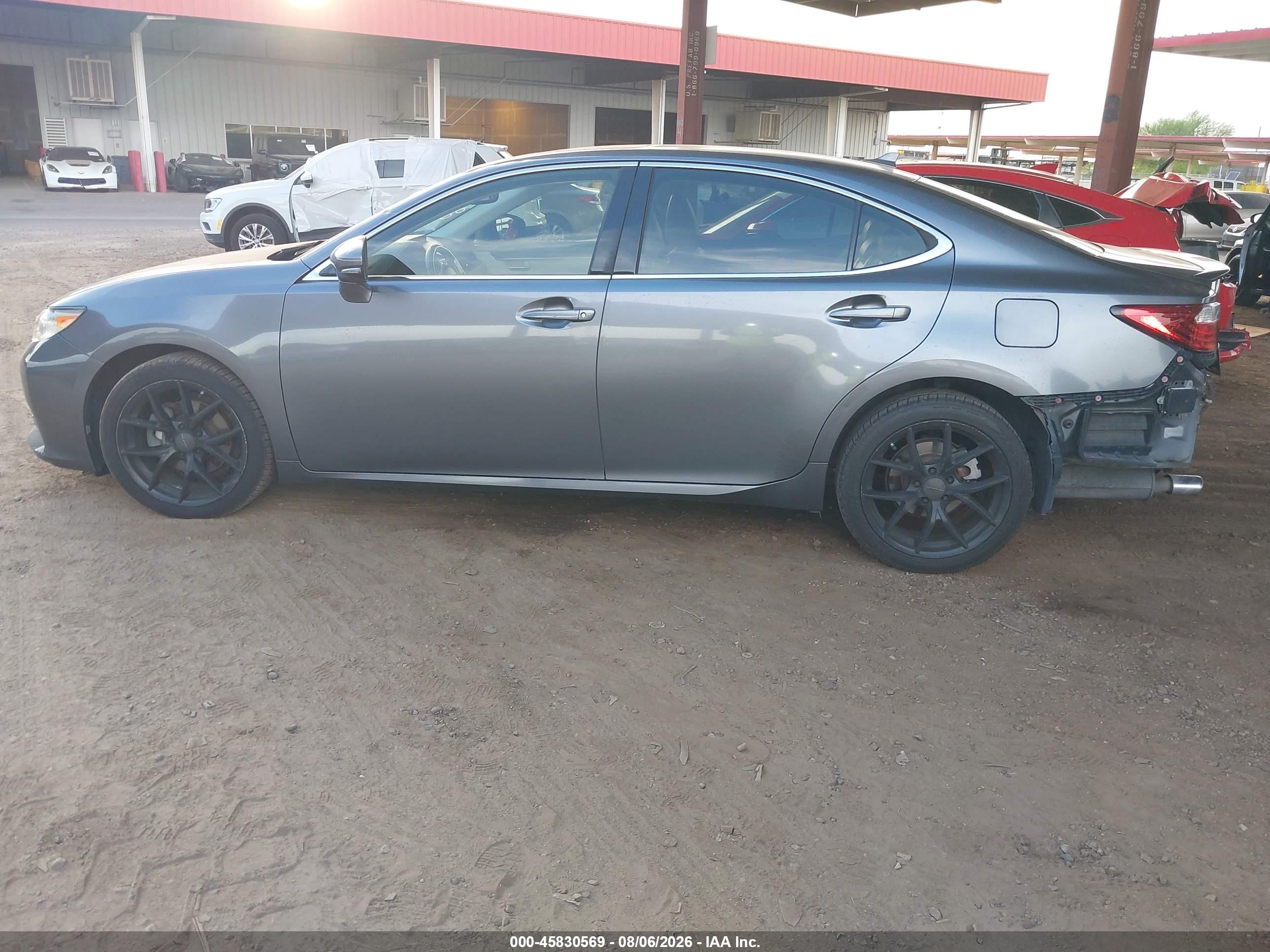 2013 Lexus Es 350   Gray vin: JTHBK1GG0D2017496
