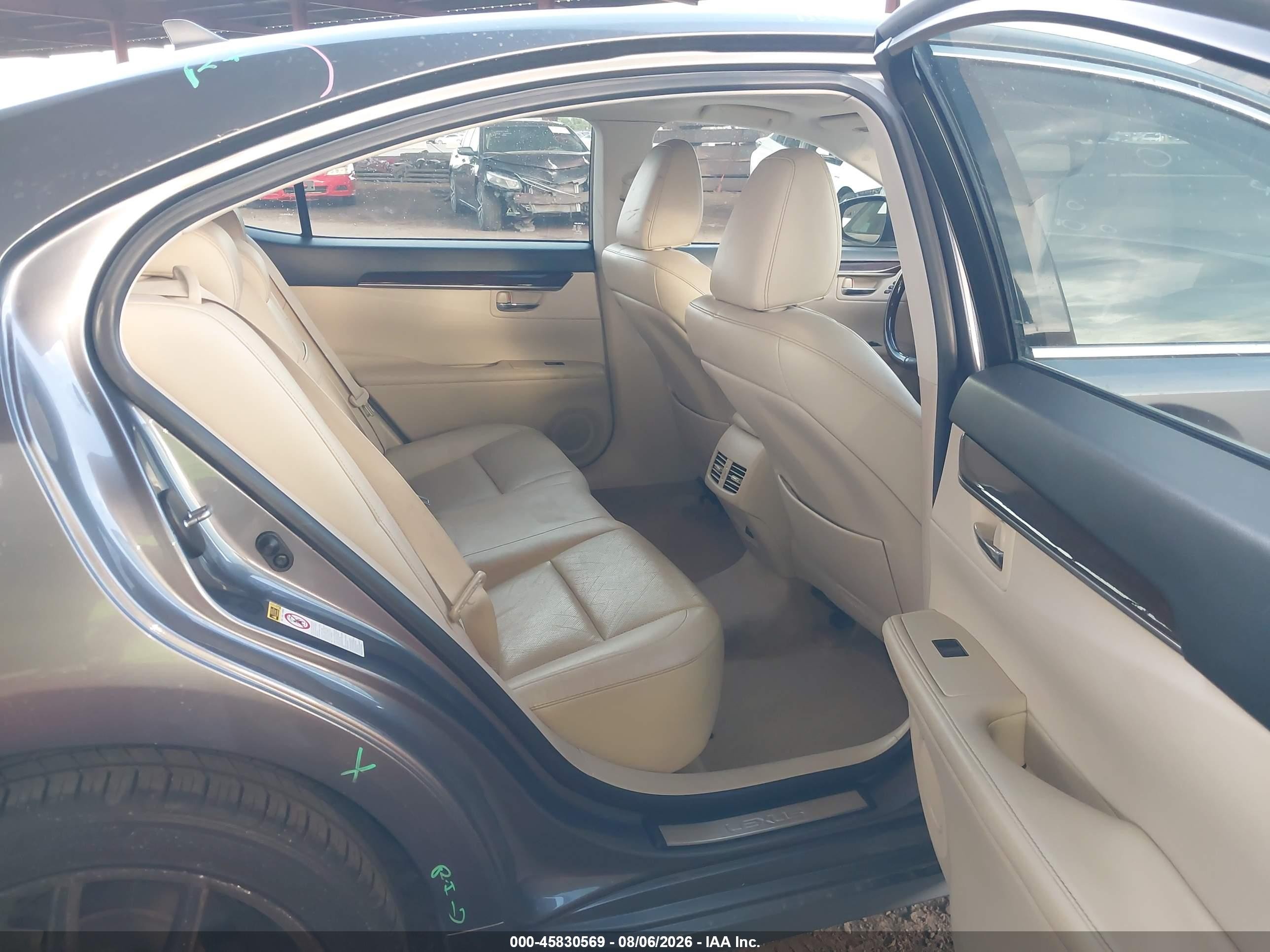 2013 Lexus Es 350   Gray vin: JTHBK1GG0D2017496