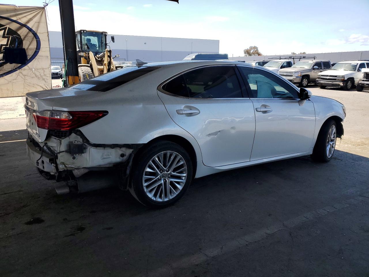 2013 Lexus Es 350 Белый vin: JTHBK1GG0D2044231
