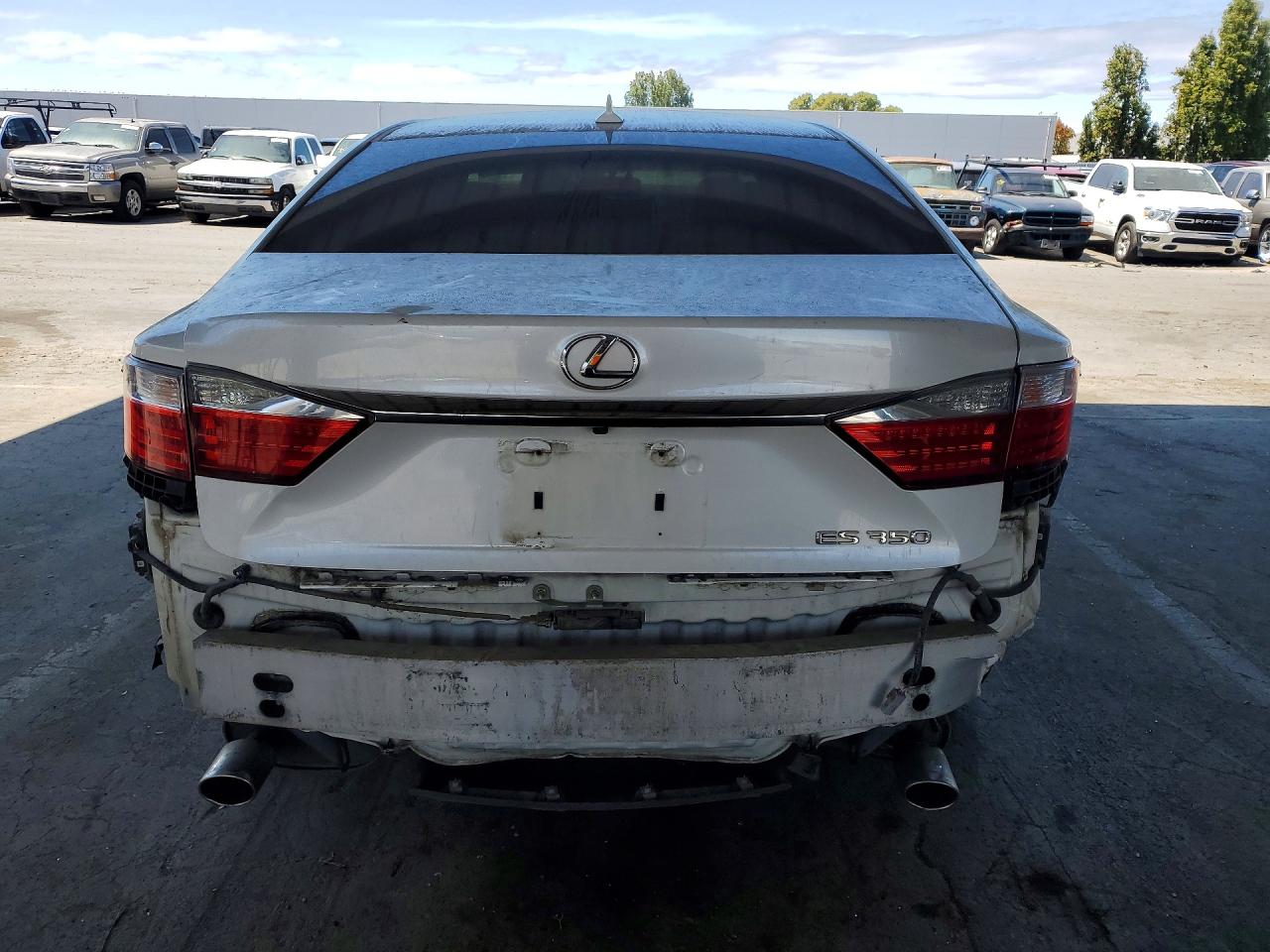 2013 Lexus Es 350 Белый vin: JTHBK1GG0D2044231