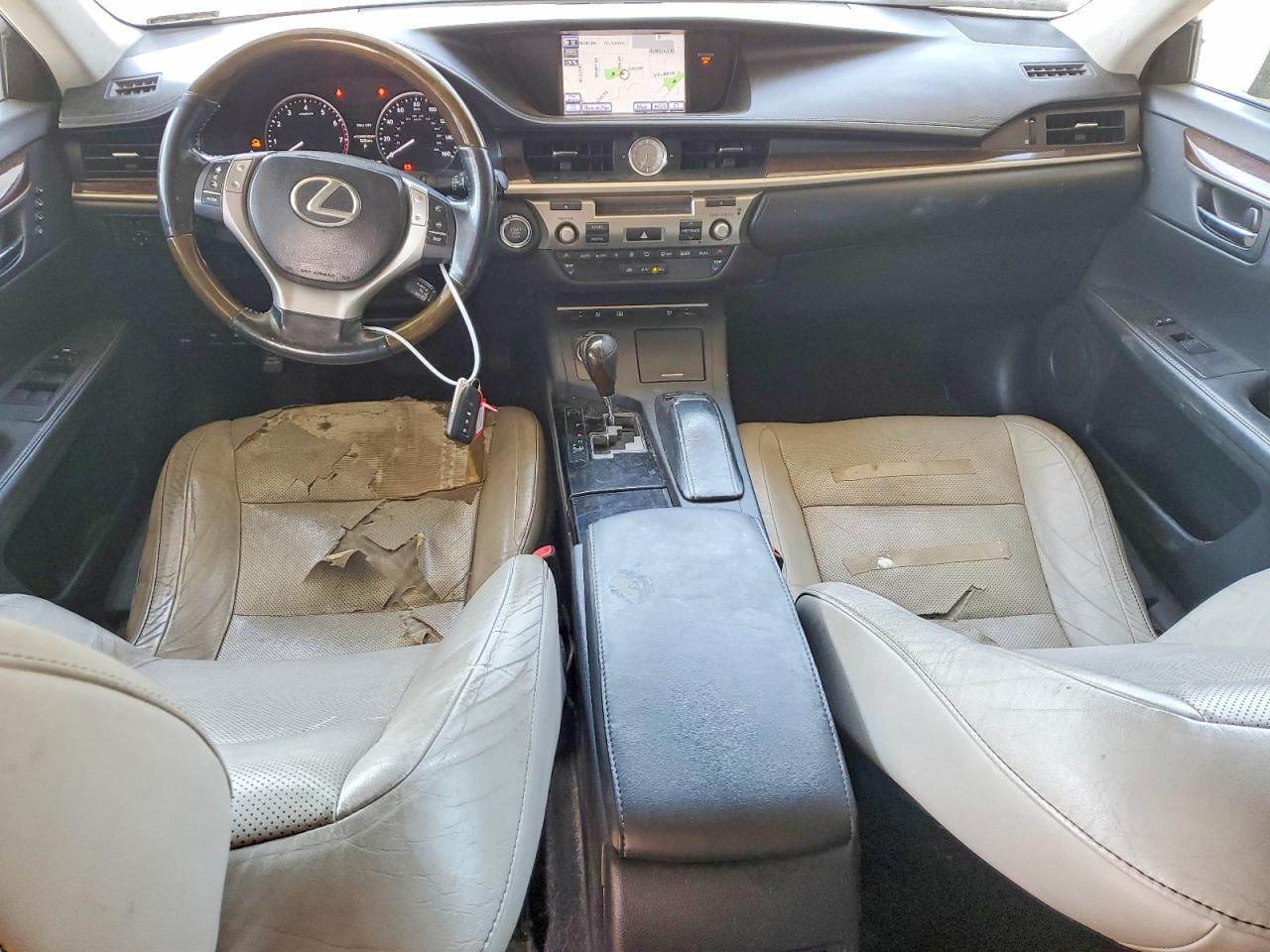 2013 Lexus Es 350 Белый vin: JTHBK1GG0D2044231