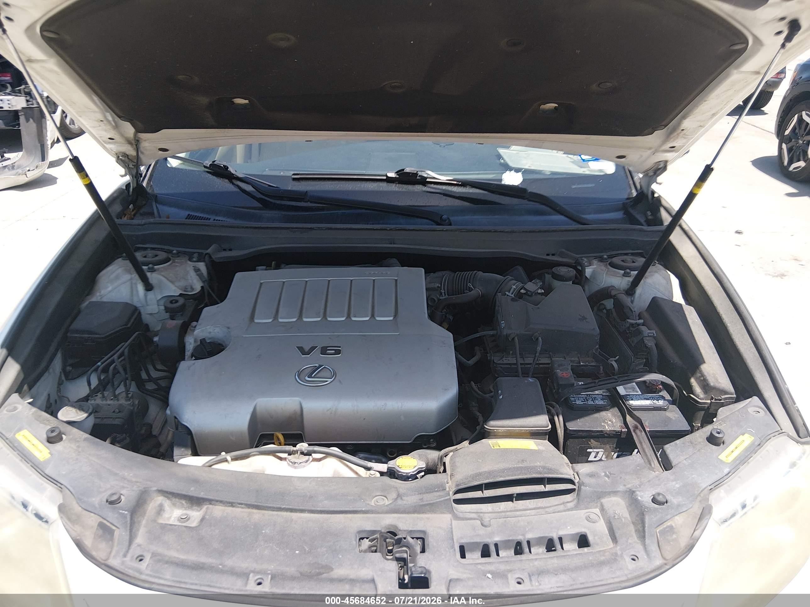 2013 Lexus Es 350   White vin: JTHBK1GG0D2045864
