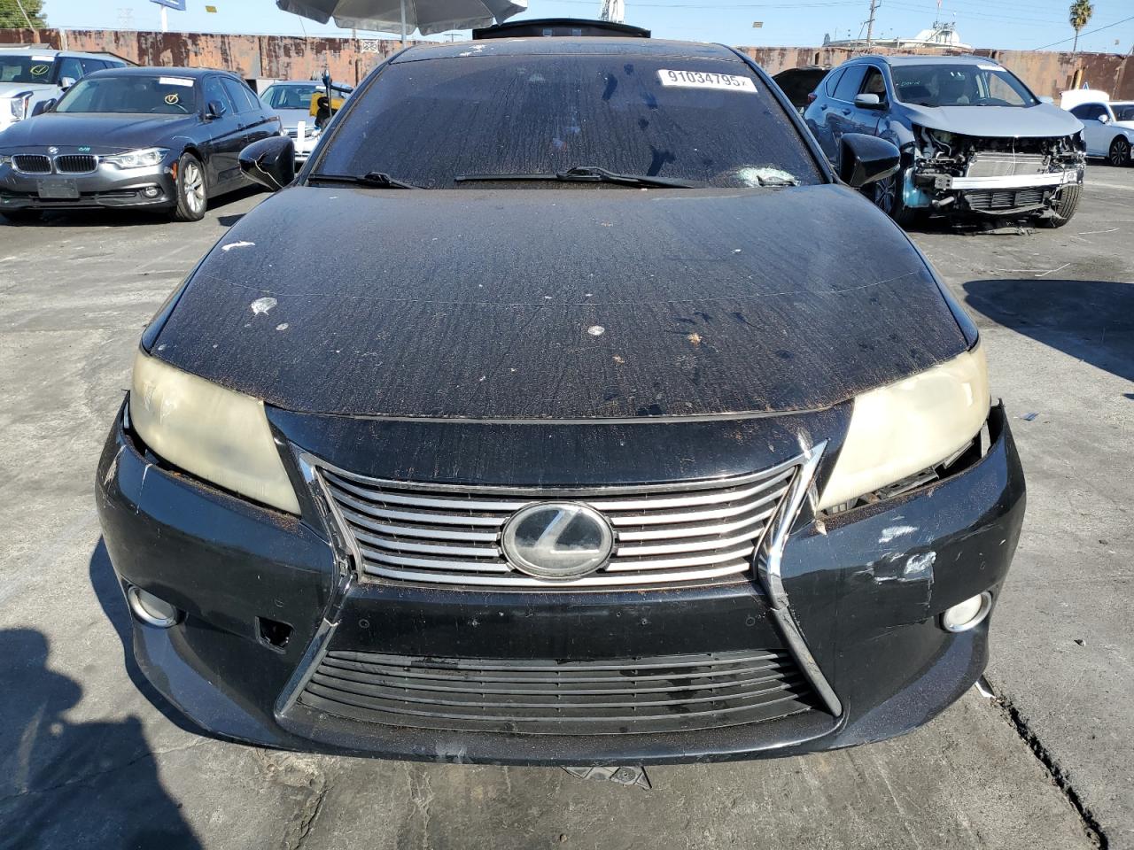 2013 Lexus Es 350 Black vin: JTHBK1GG0D2050594