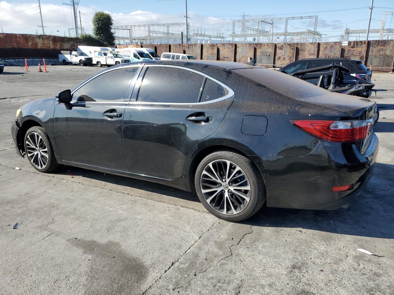 2013 Lexus Es 350 Black vin: JTHBK1GG0D2050594
