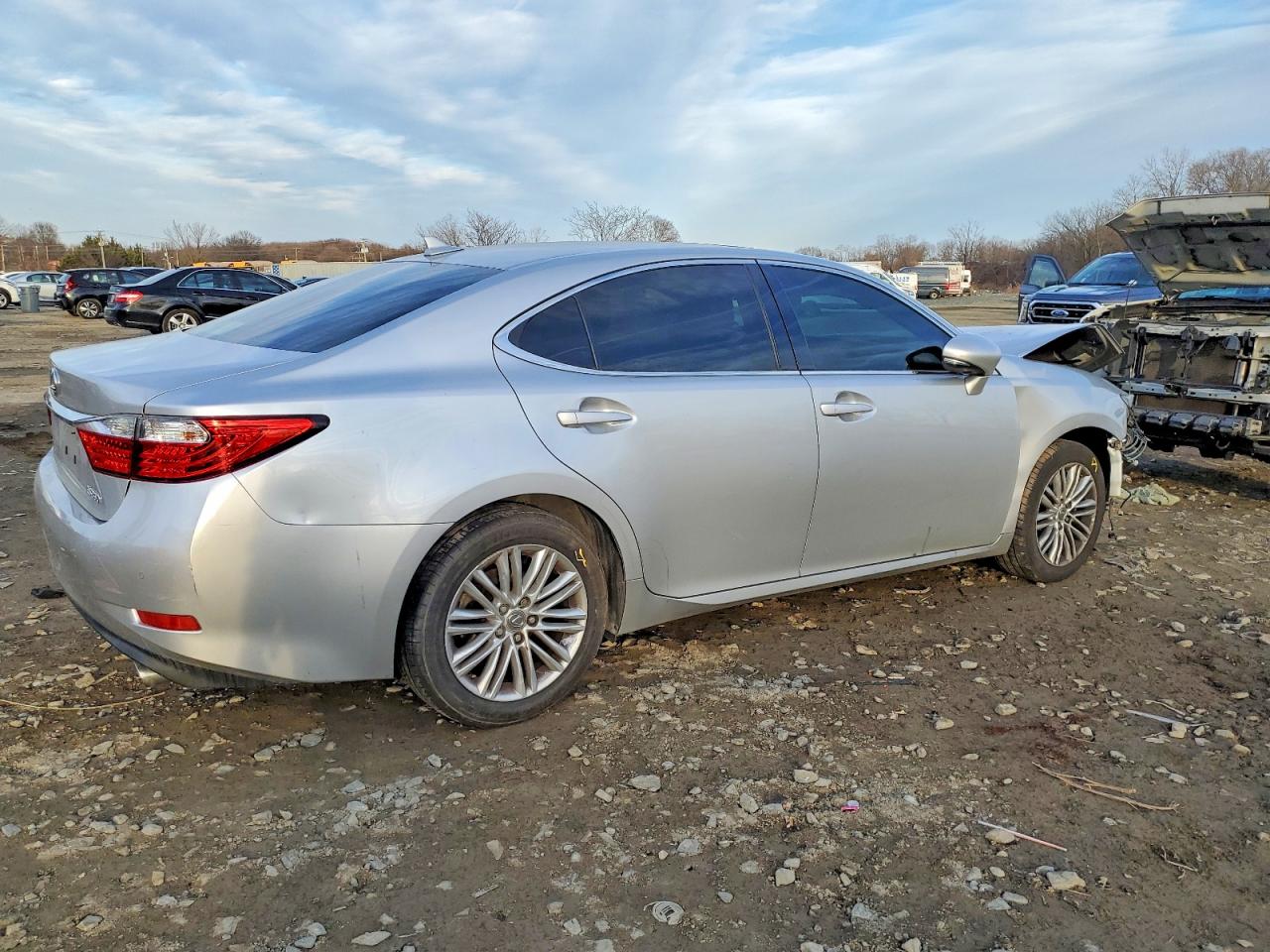 2013 Lexus Es 350 Silver vin: JTHBK1GG0D2057481
