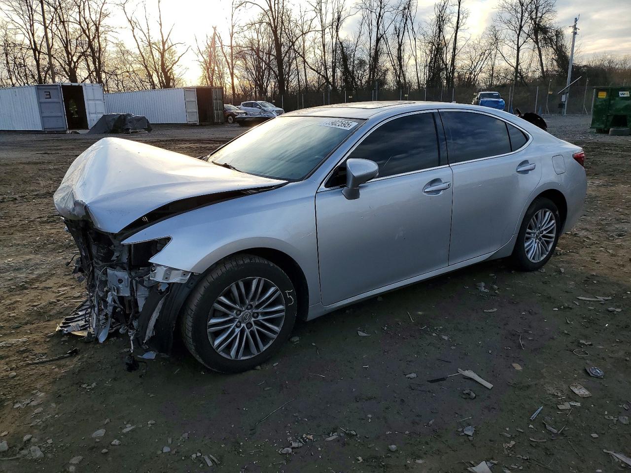 2013 Lexus Es 350 Silver vin: JTHBK1GG0D2057481