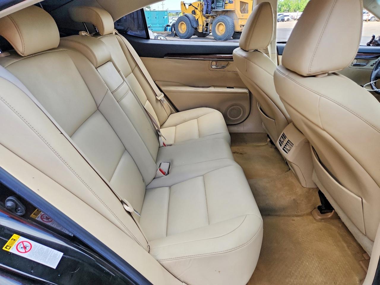 2013 Lexus Es 350 Black vin: JTHBK1GG0D2067069