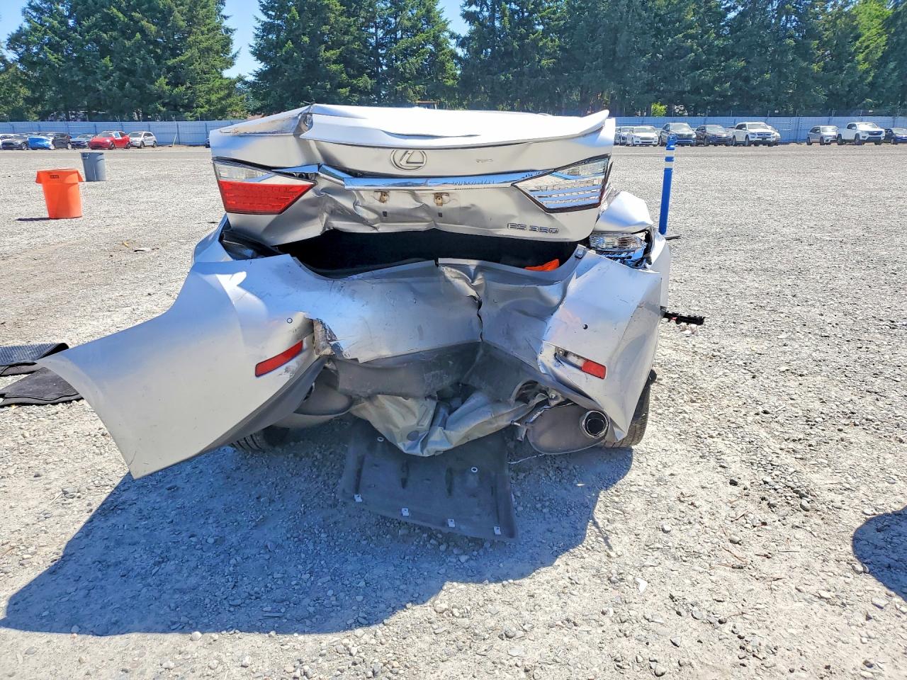 2013 Lexus Es 350 Silver vin: JTHBK1GG0D2068870