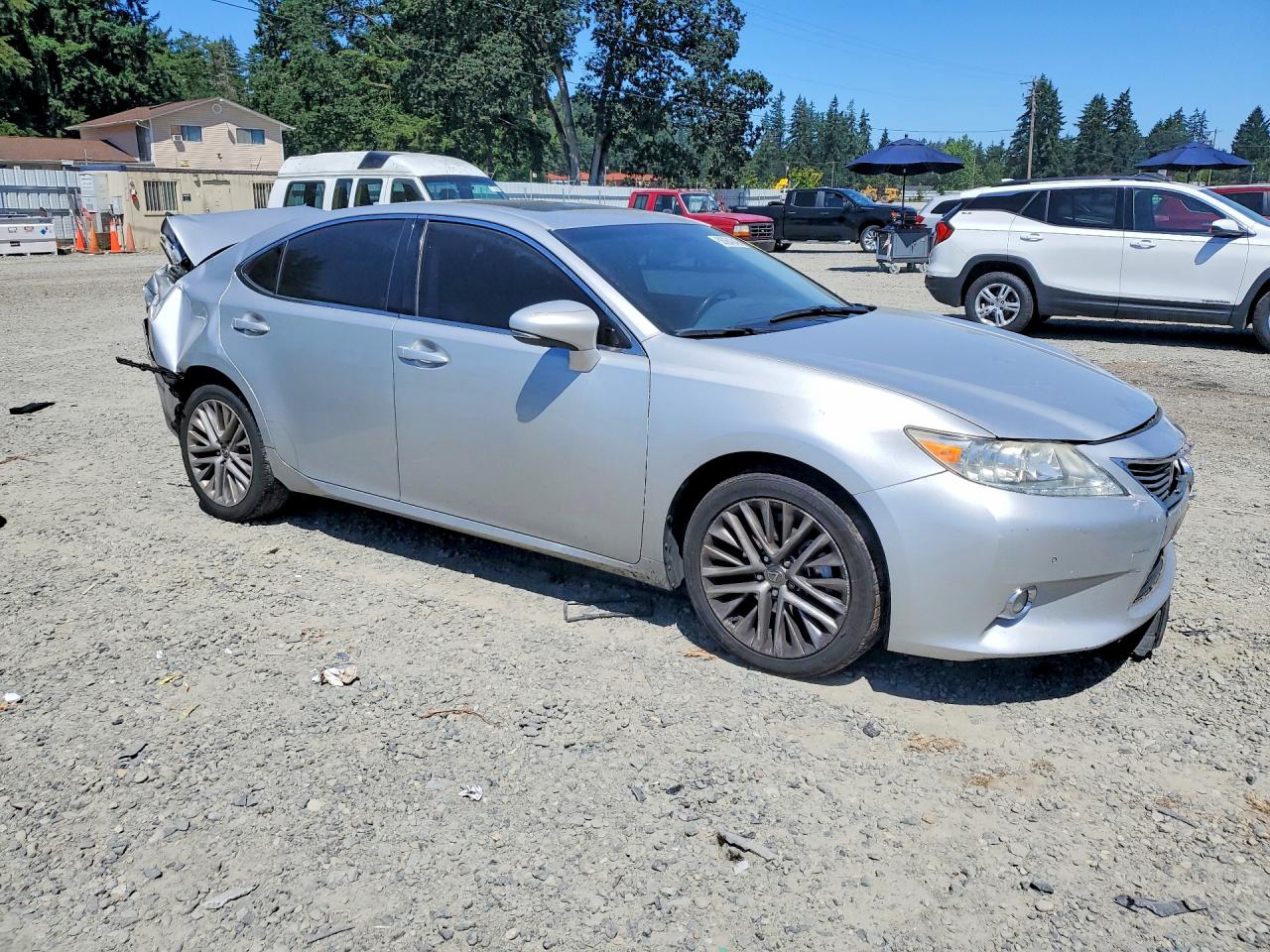 2013 Lexus Es 350 Silver vin: JTHBK1GG0D2068870