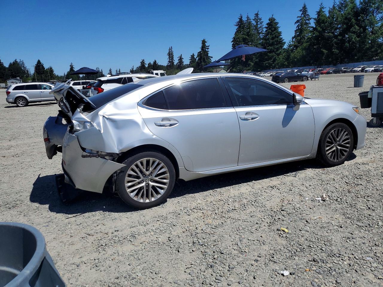2013 Lexus Es 350 Silver vin: JTHBK1GG0D2068870
