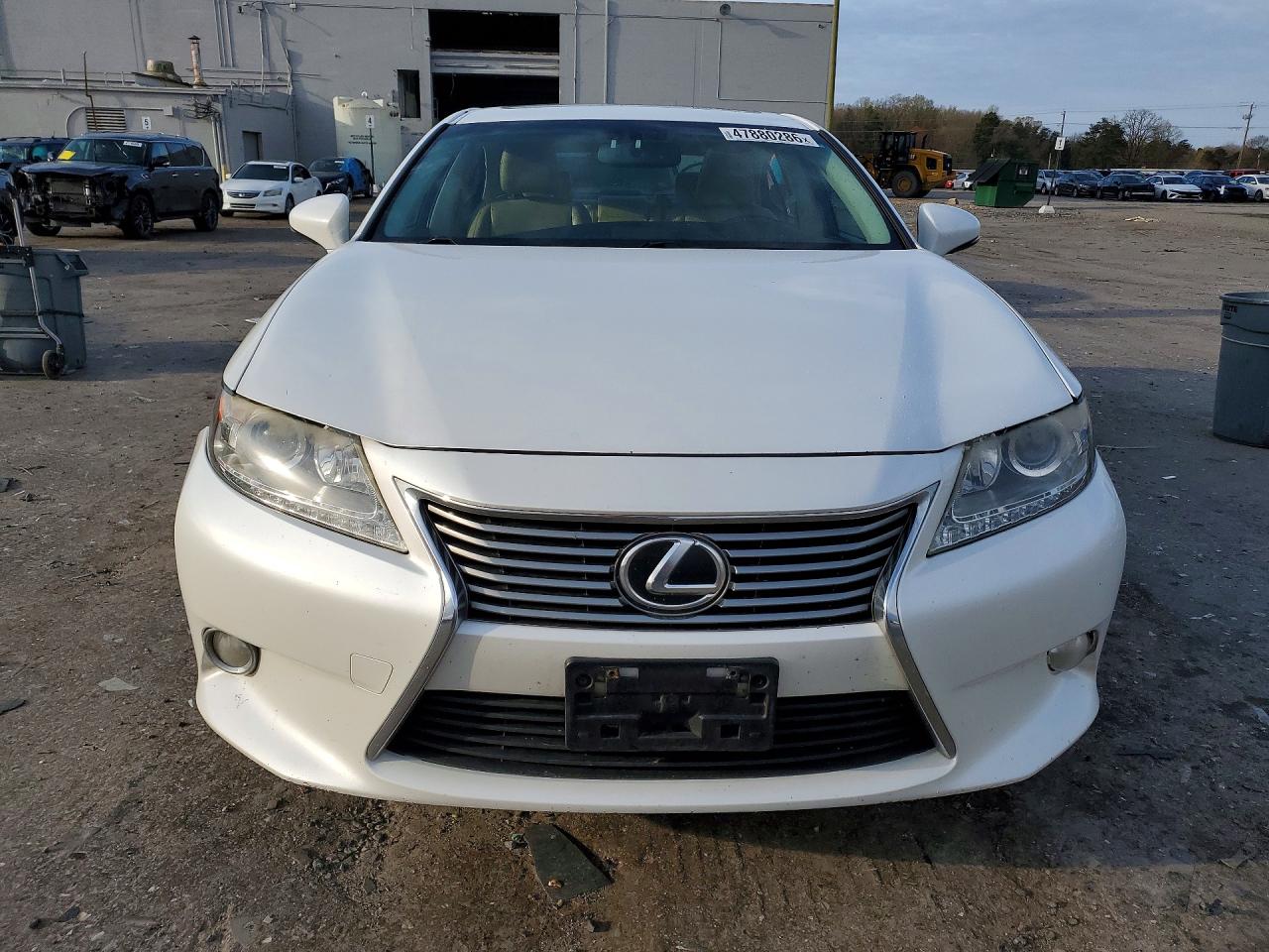 2014 Lexus Es 350 Base White vin: JTHBK1GG0E2090983