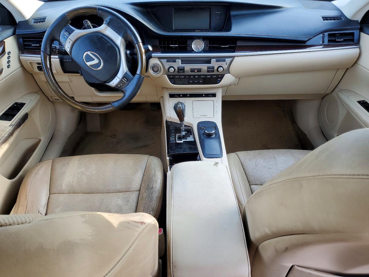 2014 Lexus Es 350 Base White vin: JTHBK1GG0E2090983