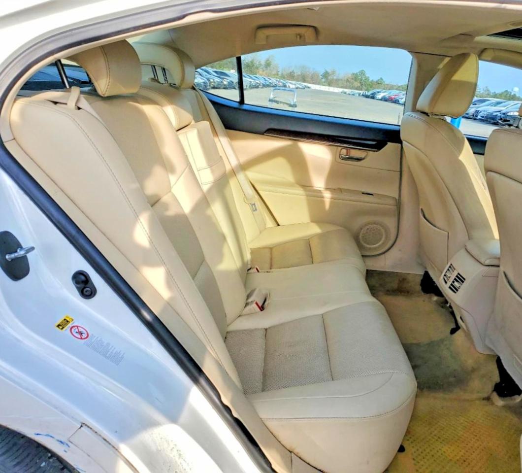 2014 Lexus Es 350 Base White vin: JTHBK1GG0E2090983