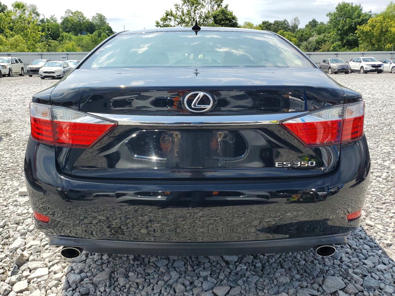 2014 Lexus Es 350 Black vin: JTHBK1GG0E2099750