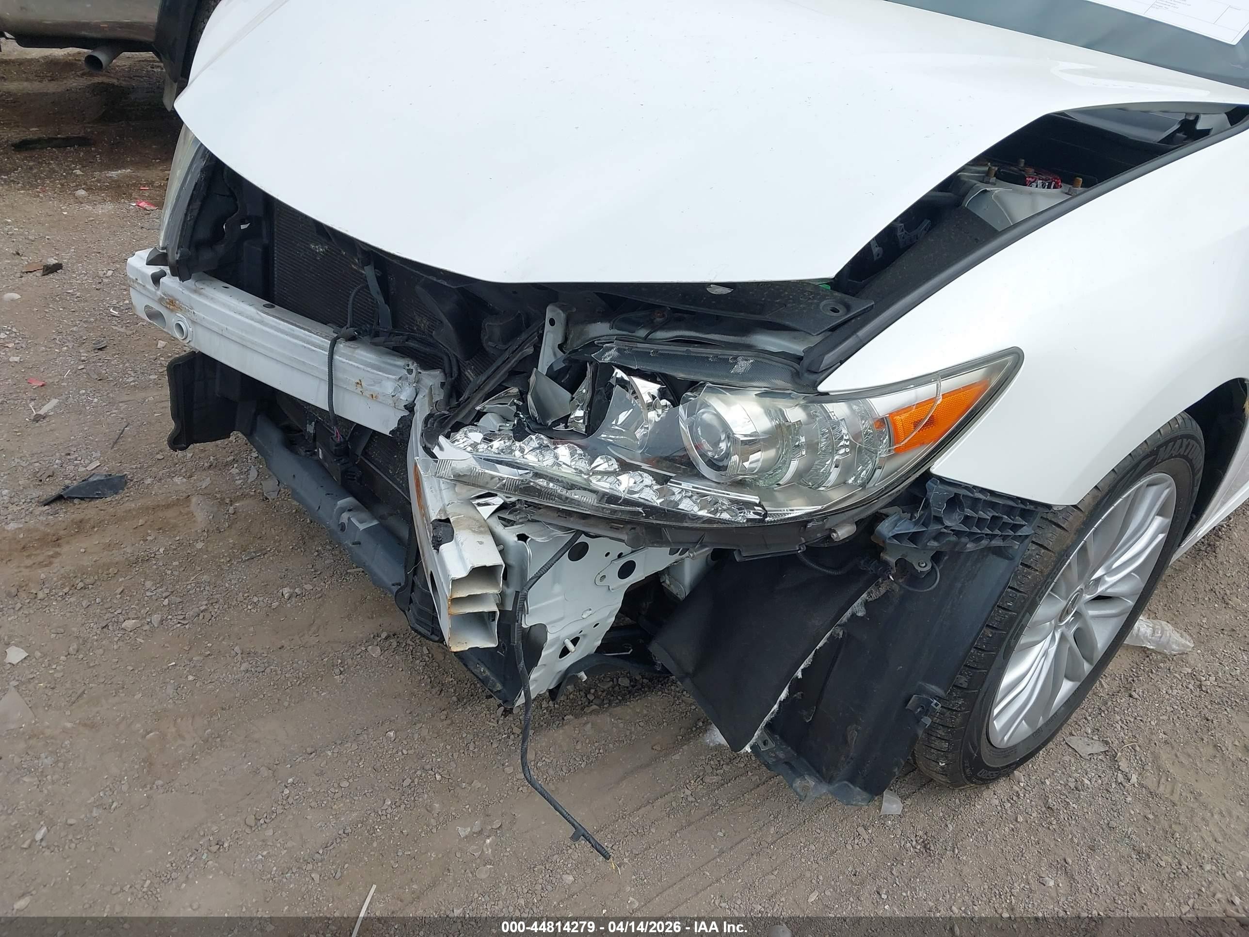 2014 Lexus Es 350 White vin: JTHBK1GG0E2103957