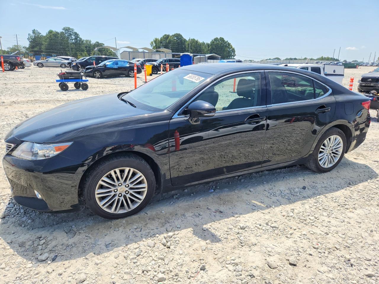 2014 Lexus Es 350 Черный vin: JTHBK1GG0E2104378