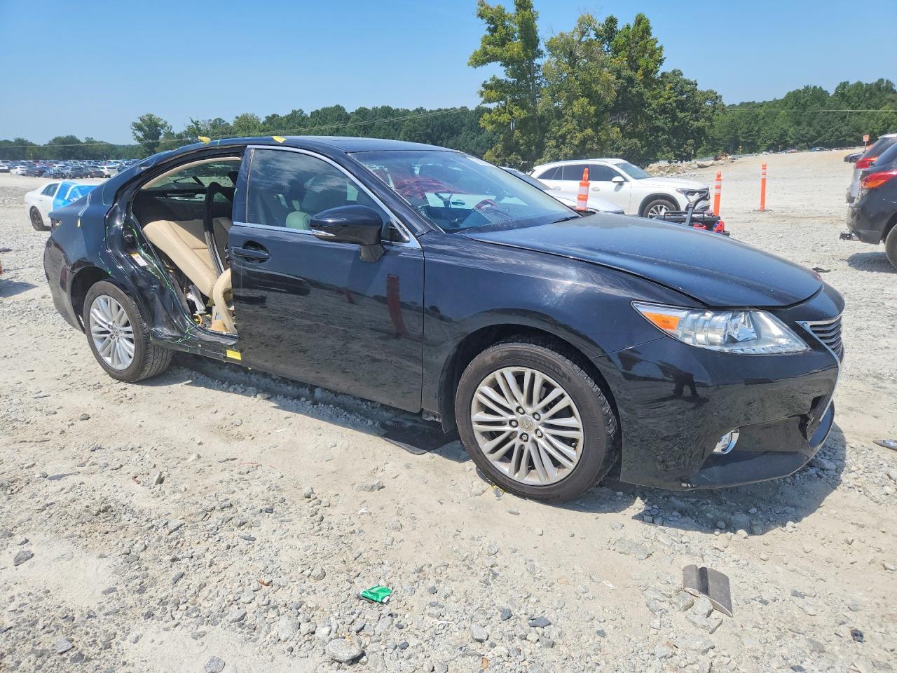 2014 Lexus Es 350 Black vin: JTHBK1GG0E2104378