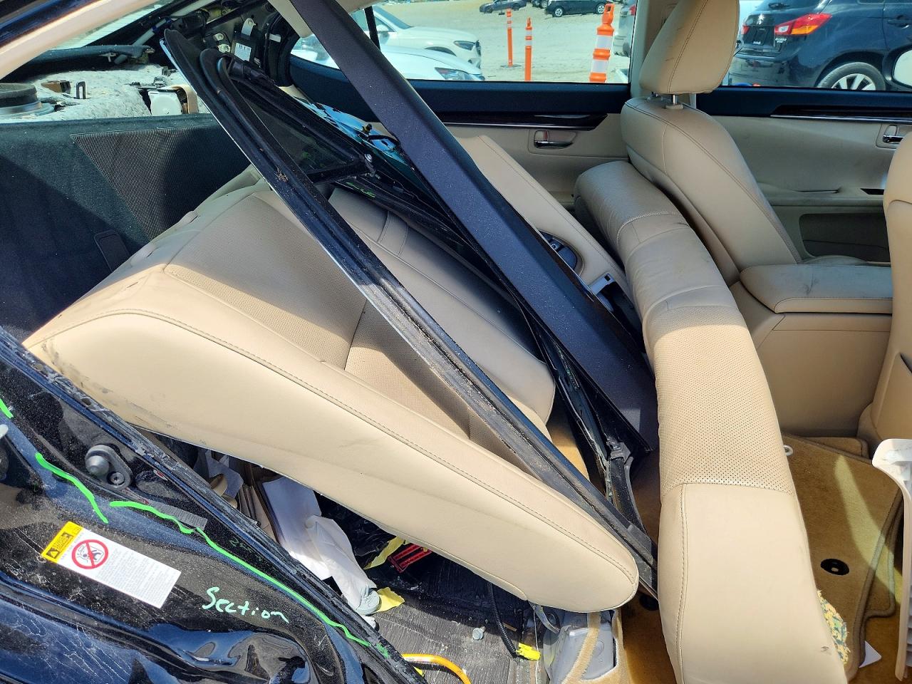 2014 Lexus Es 350 Black vin: JTHBK1GG0E2104378