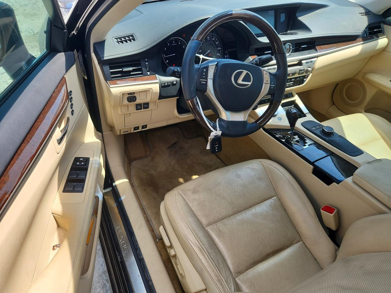 2014 Lexus Es 350 Black vin: JTHBK1GG0E2104378