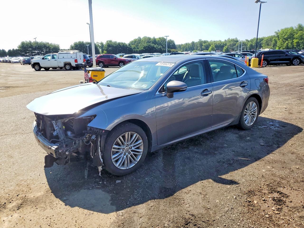 2014 Lexus Es 350 Gray vin: JTHBK1GG0E2106924