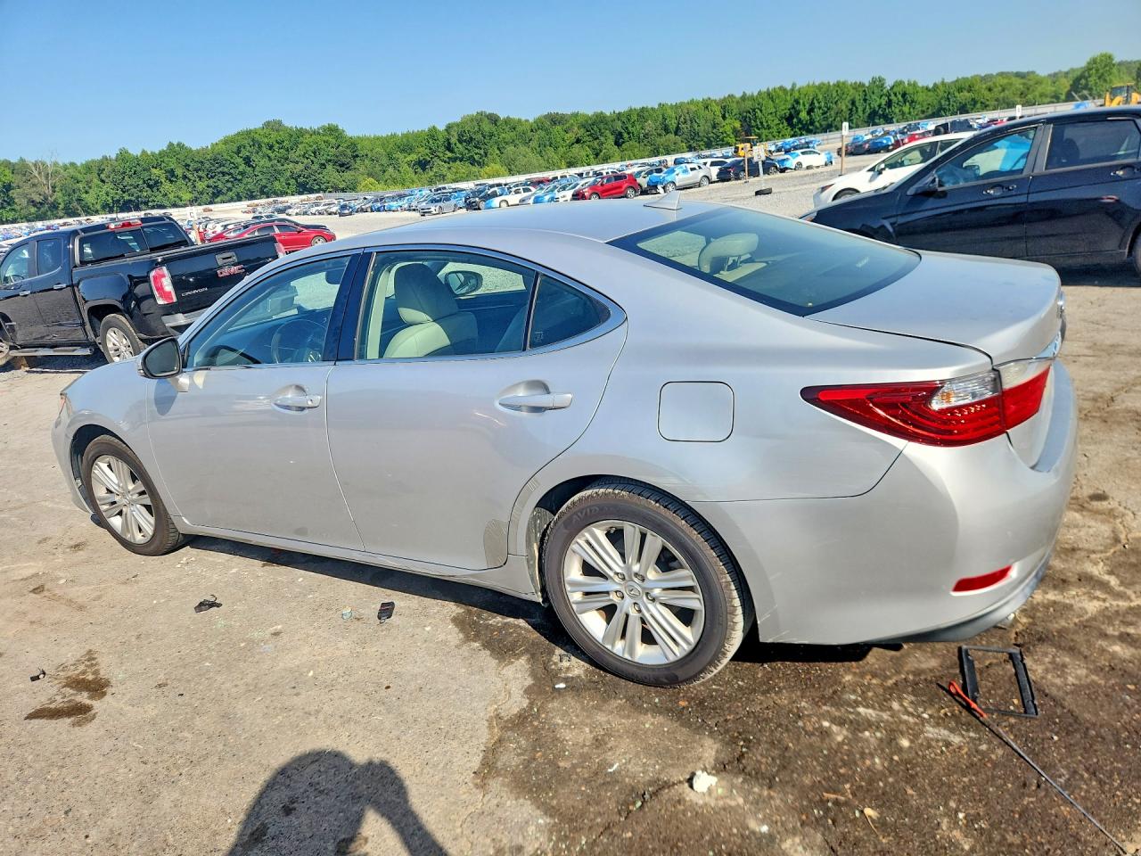 2014 Lexus Es 350 Серебряный vin: JTHBK1GG0E2107605