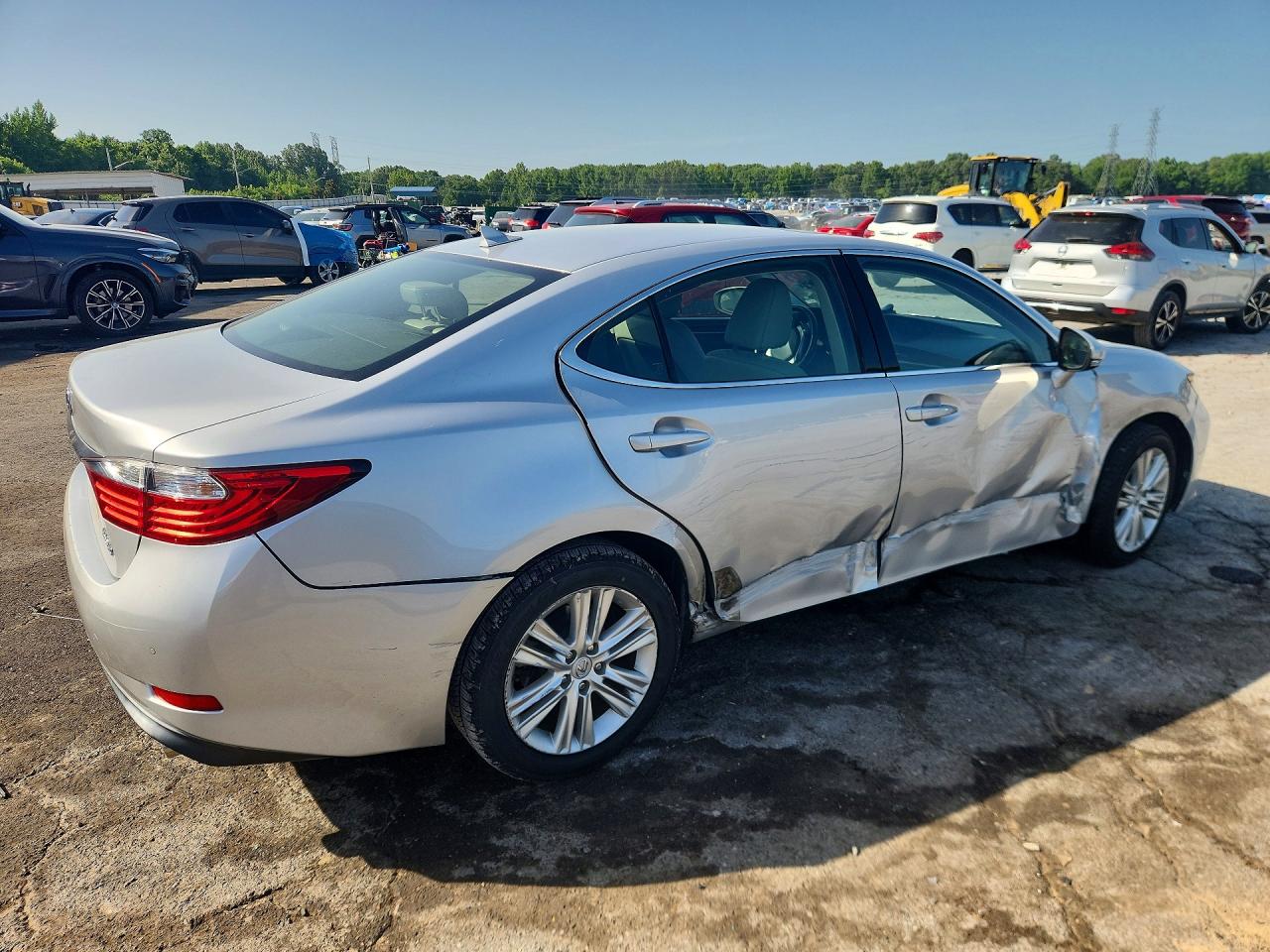 2014 Lexus Es 350 Серебряный vin: JTHBK1GG0E2107605