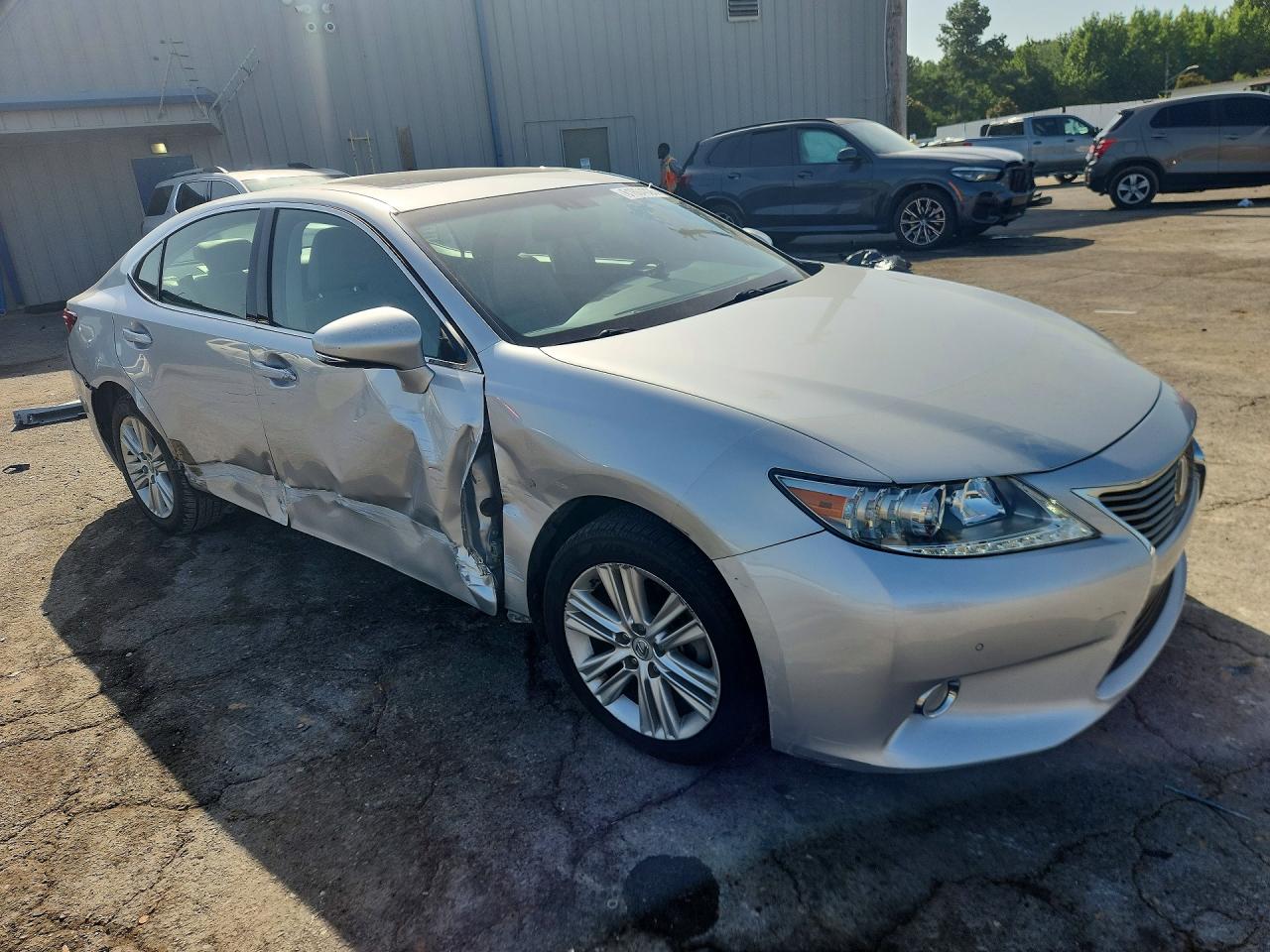 2014 Lexus Es 350 Серебряный vin: JTHBK1GG0E2107605