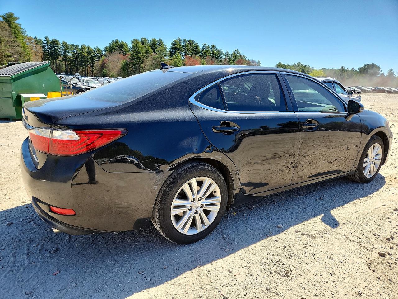 2014 Lexus Es 350 Black vin: JTHBK1GG0E2110049